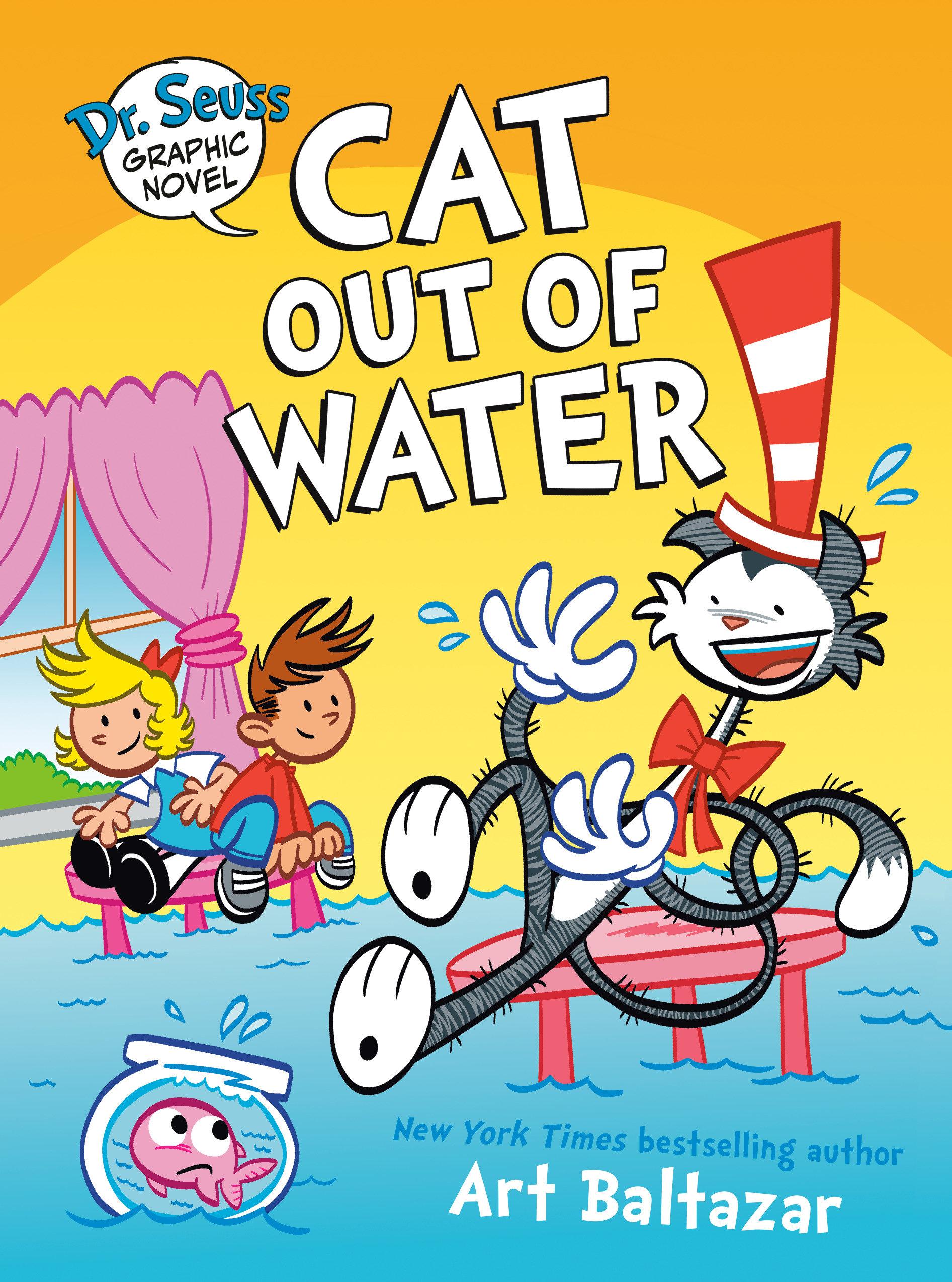 Vorderes Coverbild Dr. Seuss Graphic Novel: Cat Out of Water