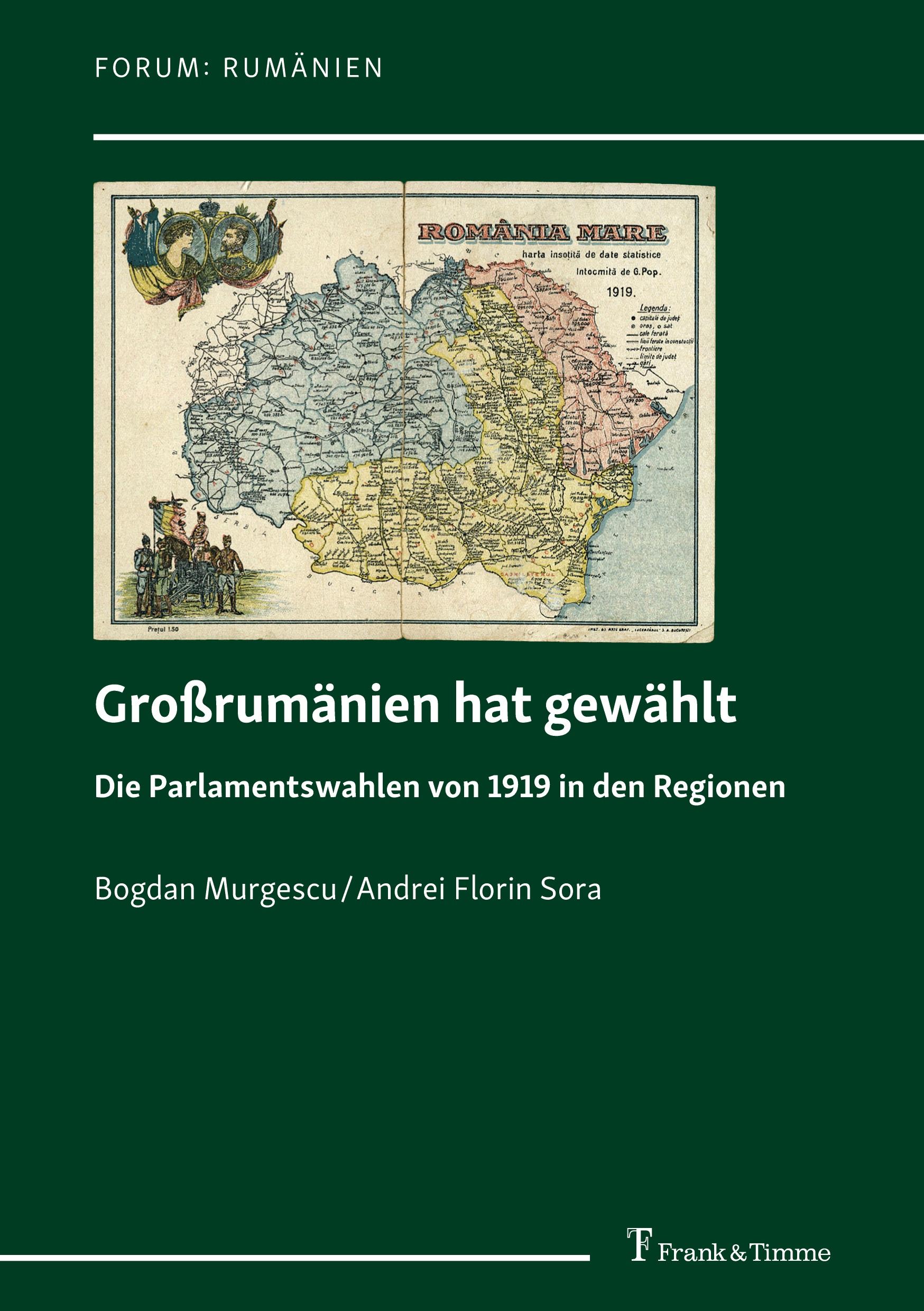 Vorderes Coverbild Großrumänien hat gewählt