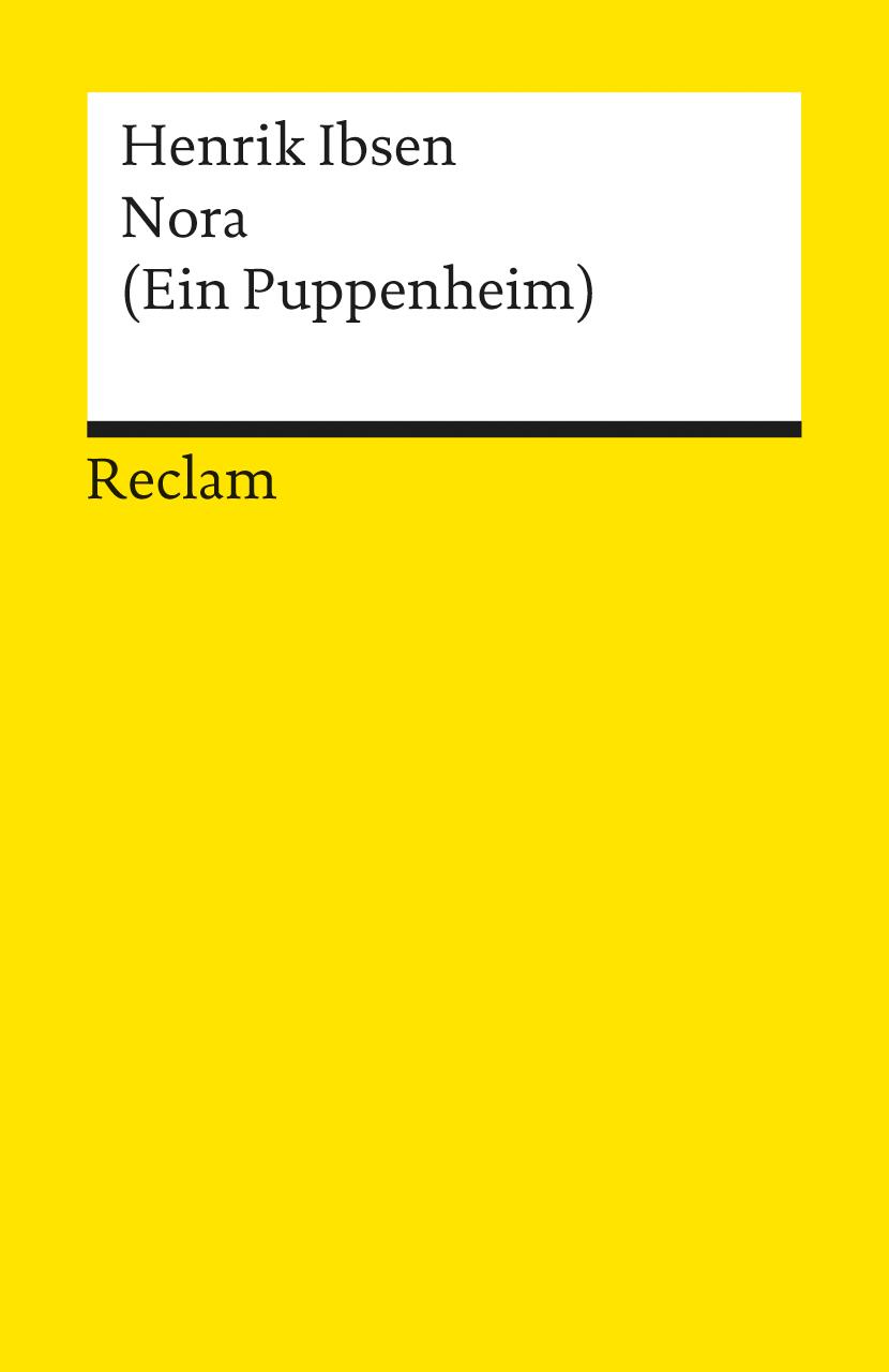 Vorderes Coverbild Nora (Ein Puppenheim)