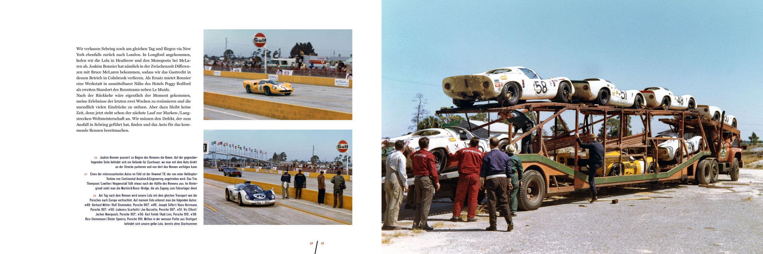 Beispielinhalt (Bild) Schlaflos im Renntransporter: Robert Hahn