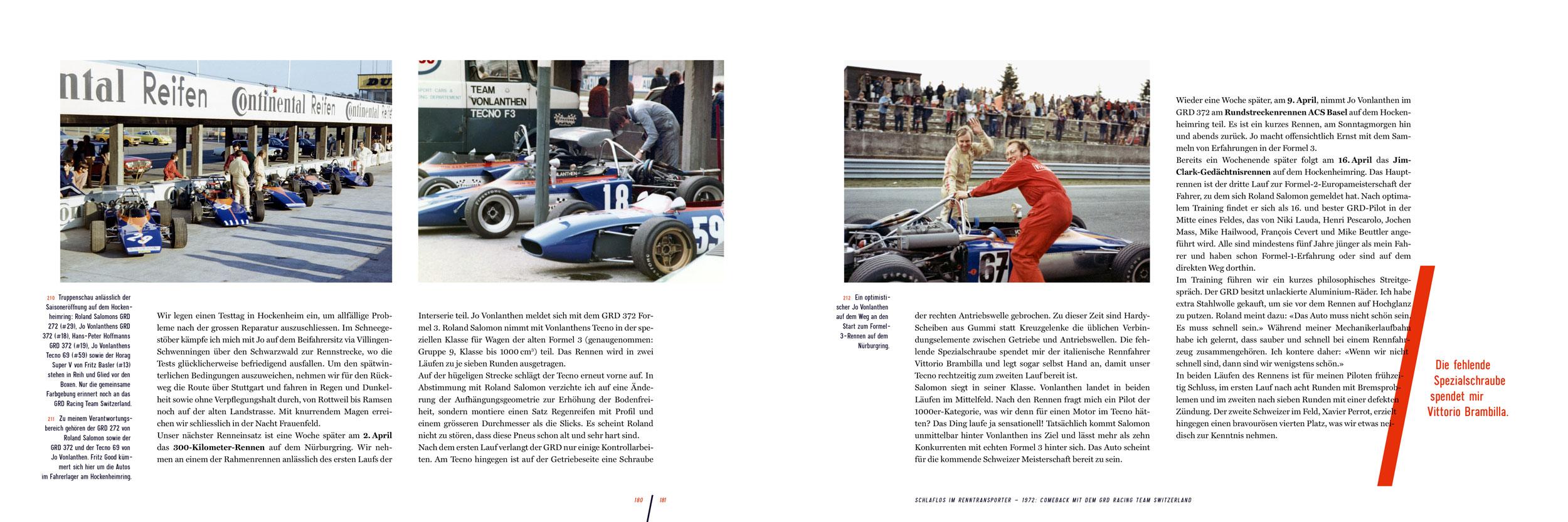 Beispielinhalt (Bild) Schlaflos im Renntransporter: Robert Hahn