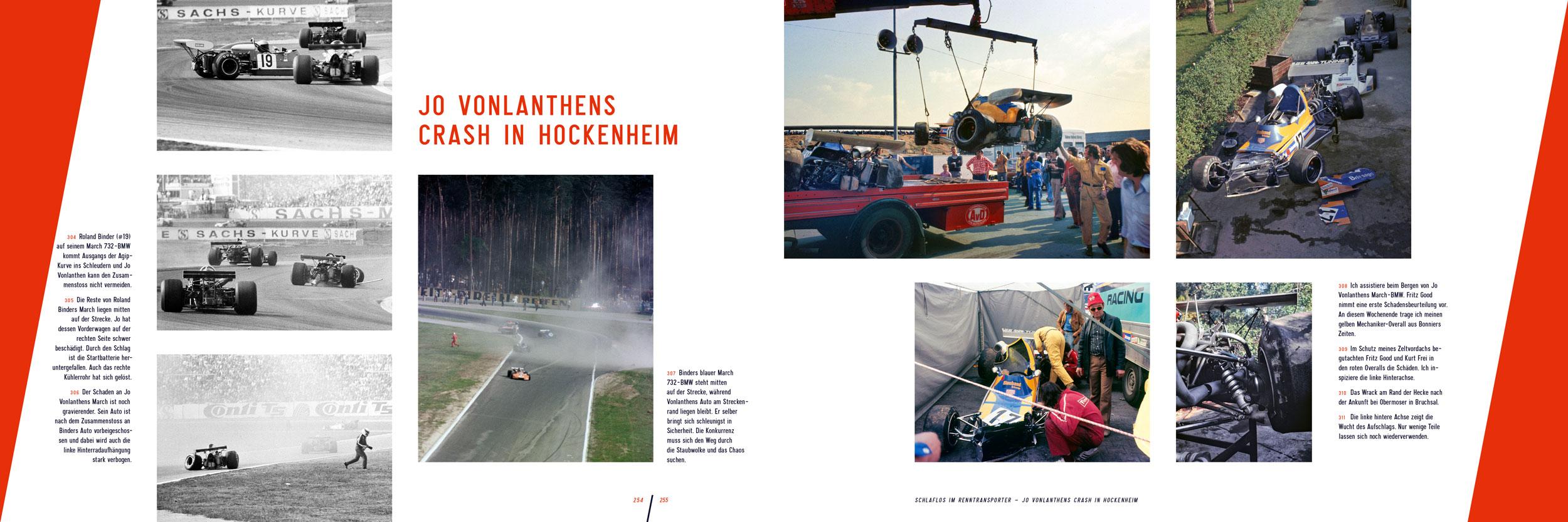 Beispielinhalt (Bild) Schlaflos im Renntransporter: Robert Hahn