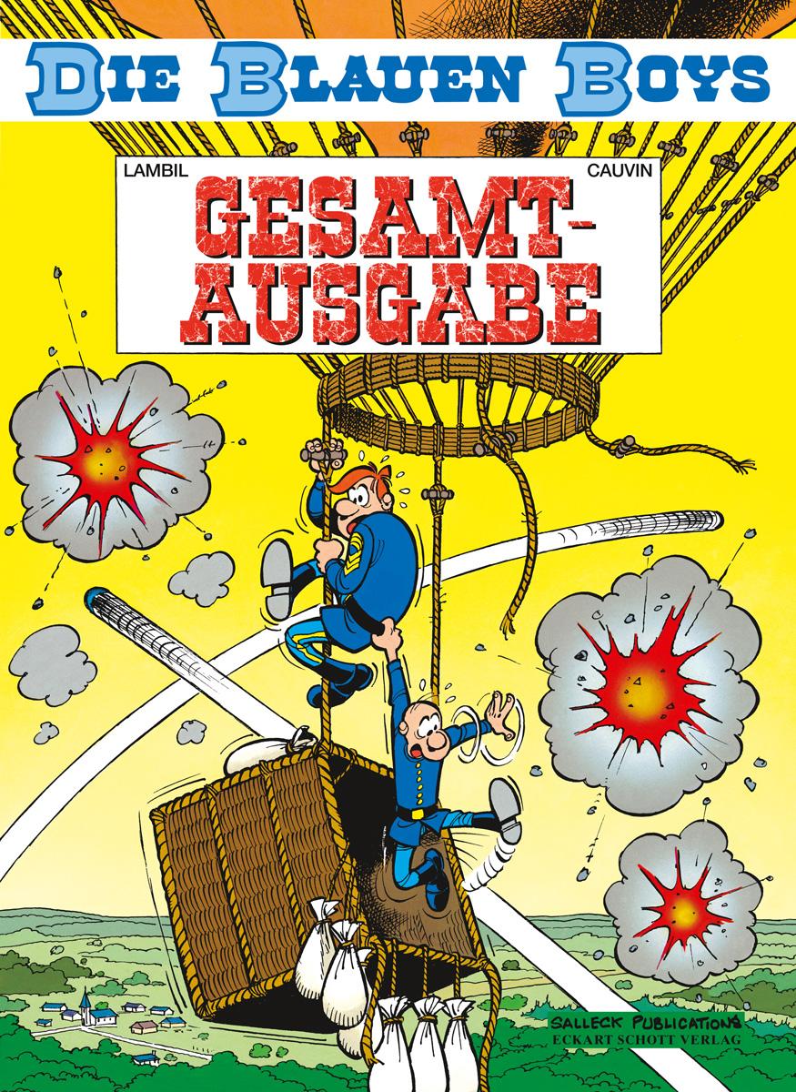 Vorderes Coverbild Die Blauen Boys Gesamtausgabe 4