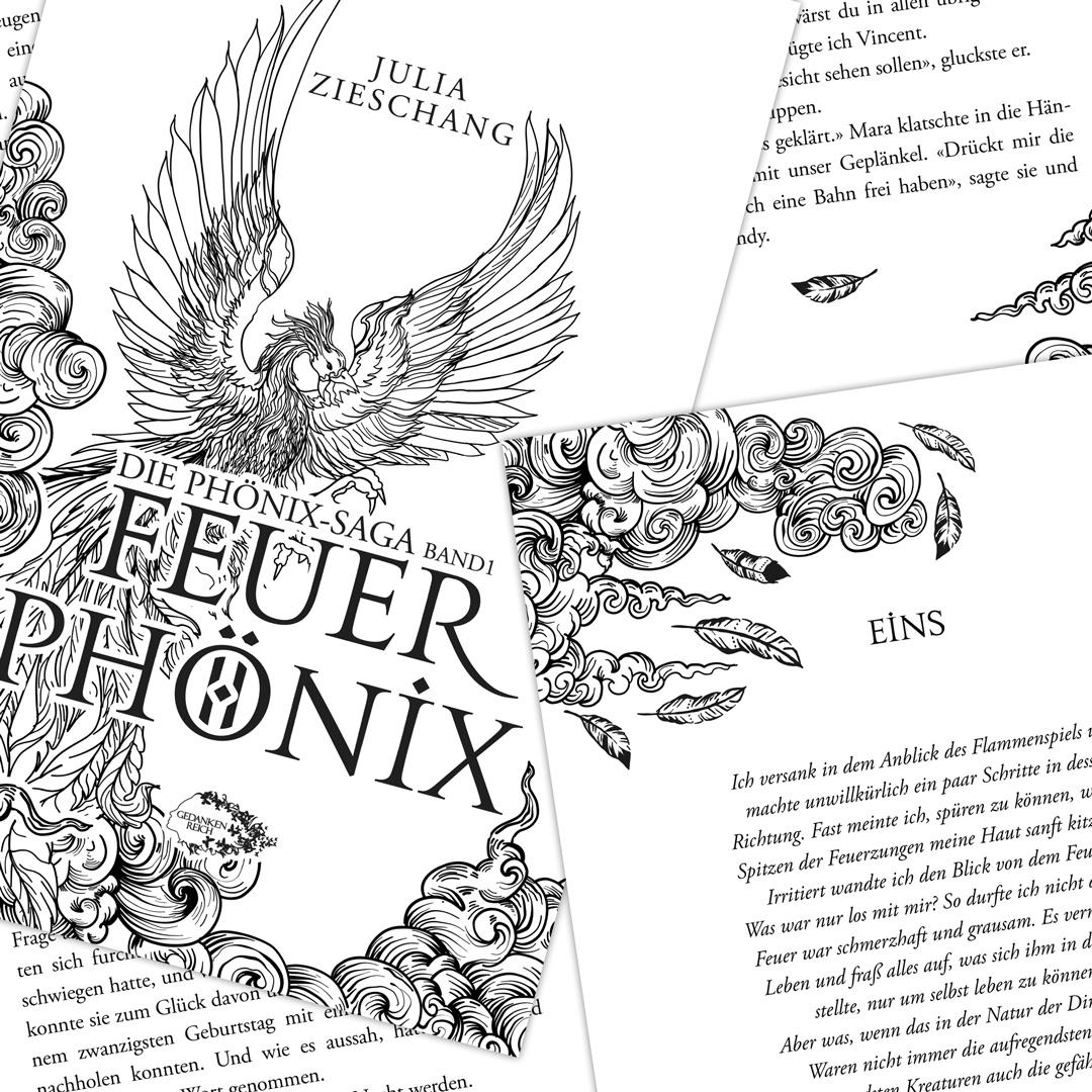 Beispielinhalt (Bild) Feuerphönix