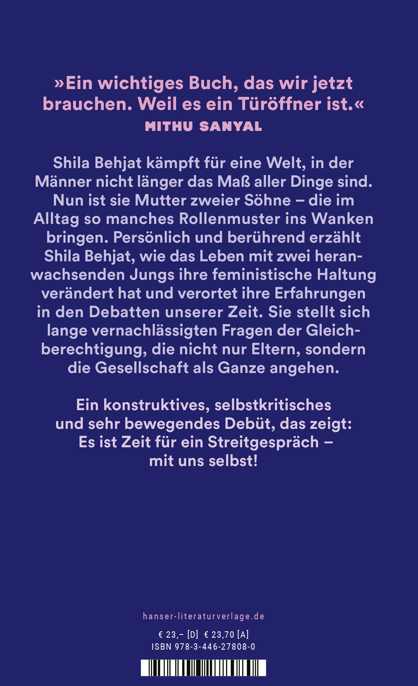 Beispielinhalt (Bild) Söhne großziehen als Feministin