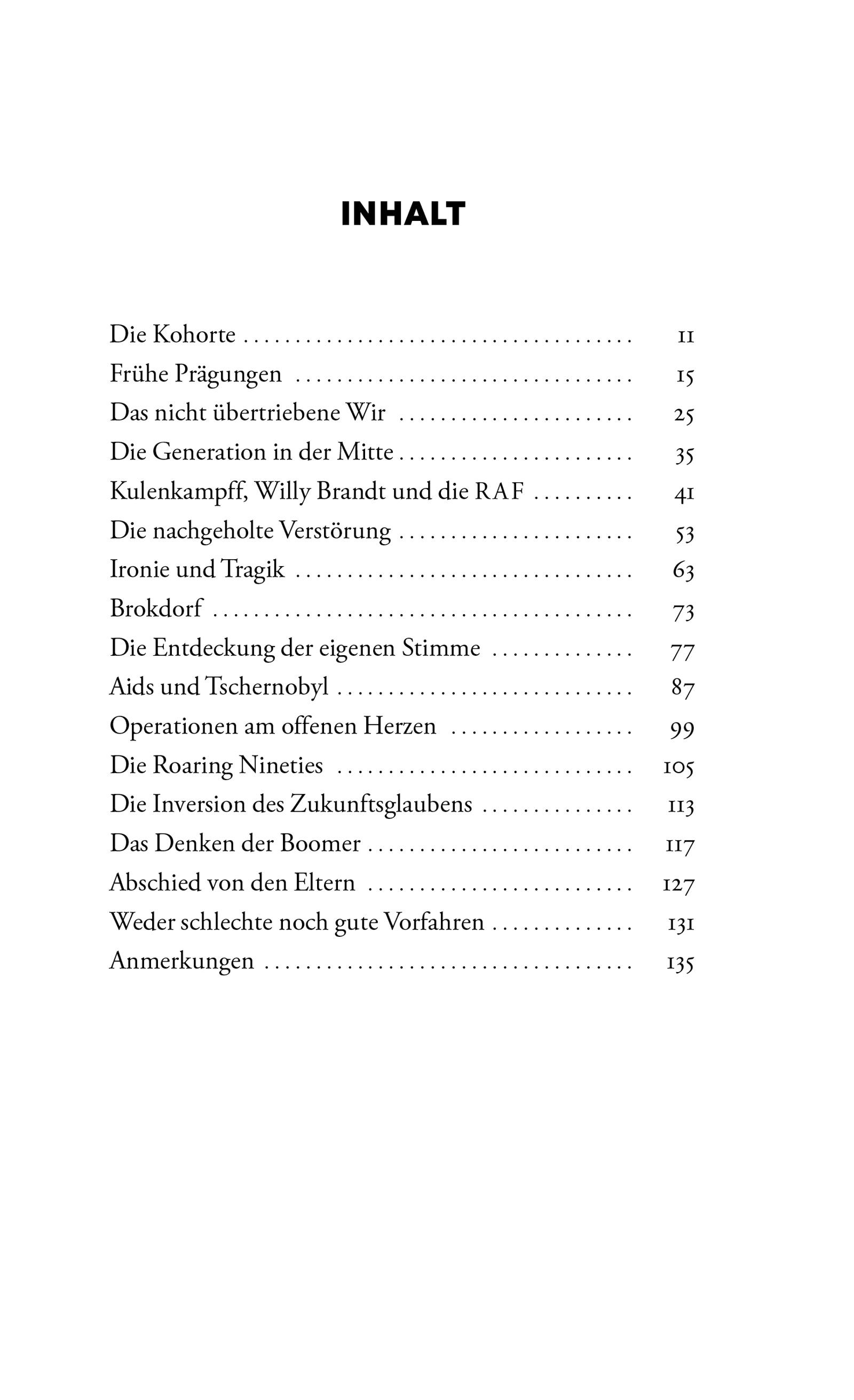 Beispielinhalt (Bild) Abschied von den Boomern