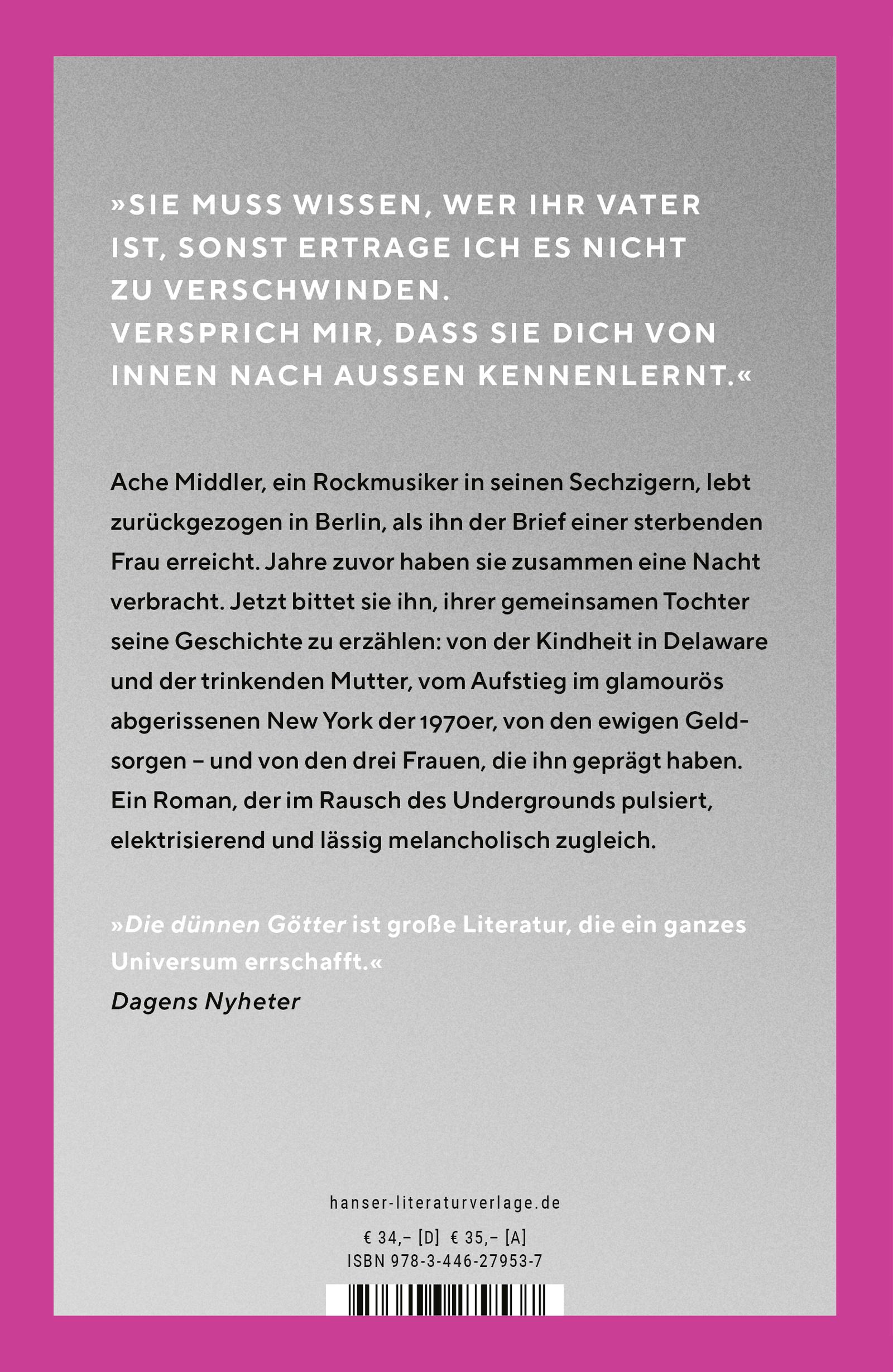 Beispielinhalt (Bild) Die dünnen Götter