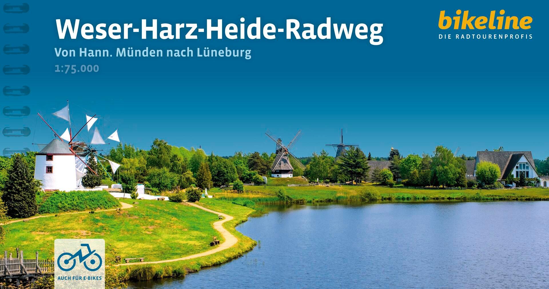 Vorderes Coverbild Weser-Harz-Heide-Radweg