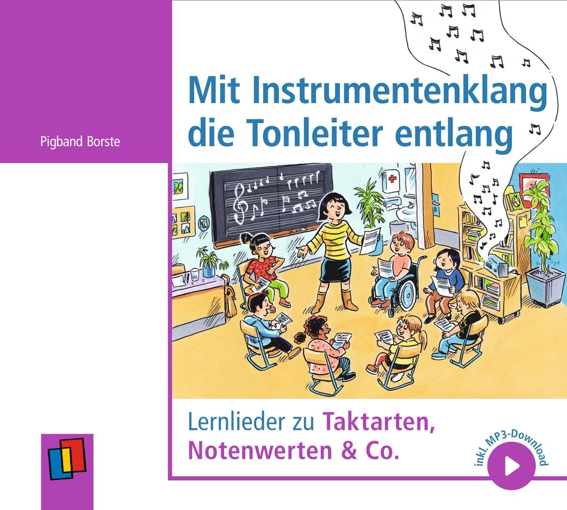 Vorderes Coverbild Mit Instrumentenklang die Tonleiter entlang