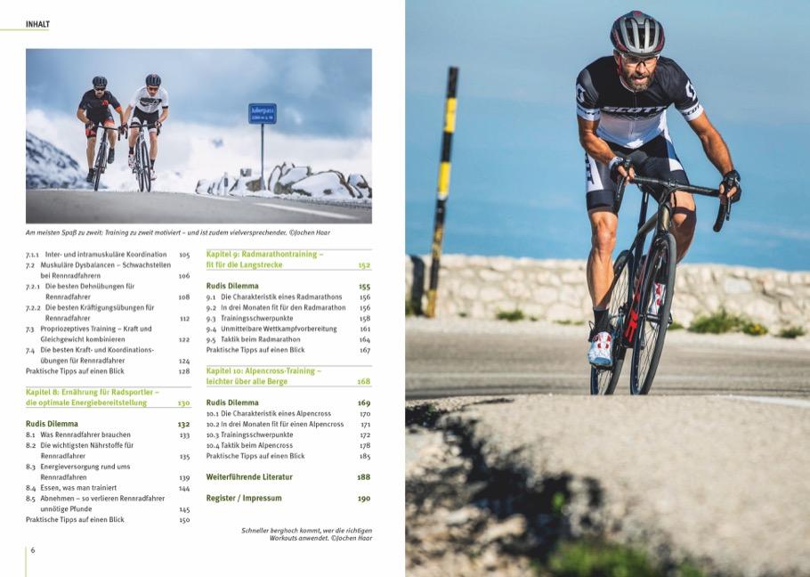 Beispielinhalt (Bild) Rennrad-Training