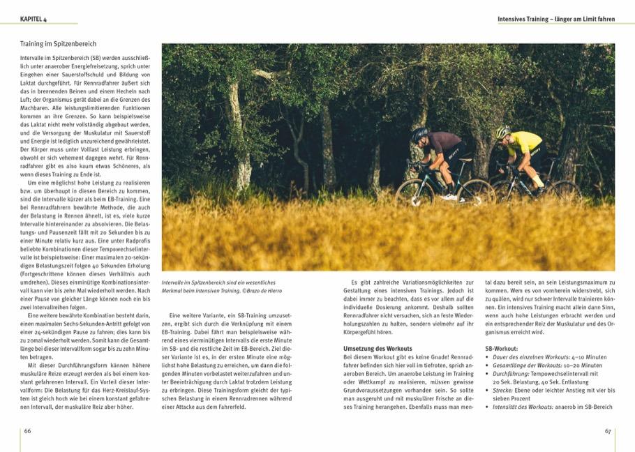 Beispielinhalt (Bild) Rennrad-Training