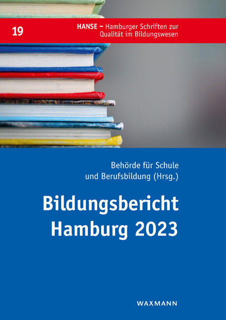 Vorderes Coverbild Bildungsbericht Hamburg 2023