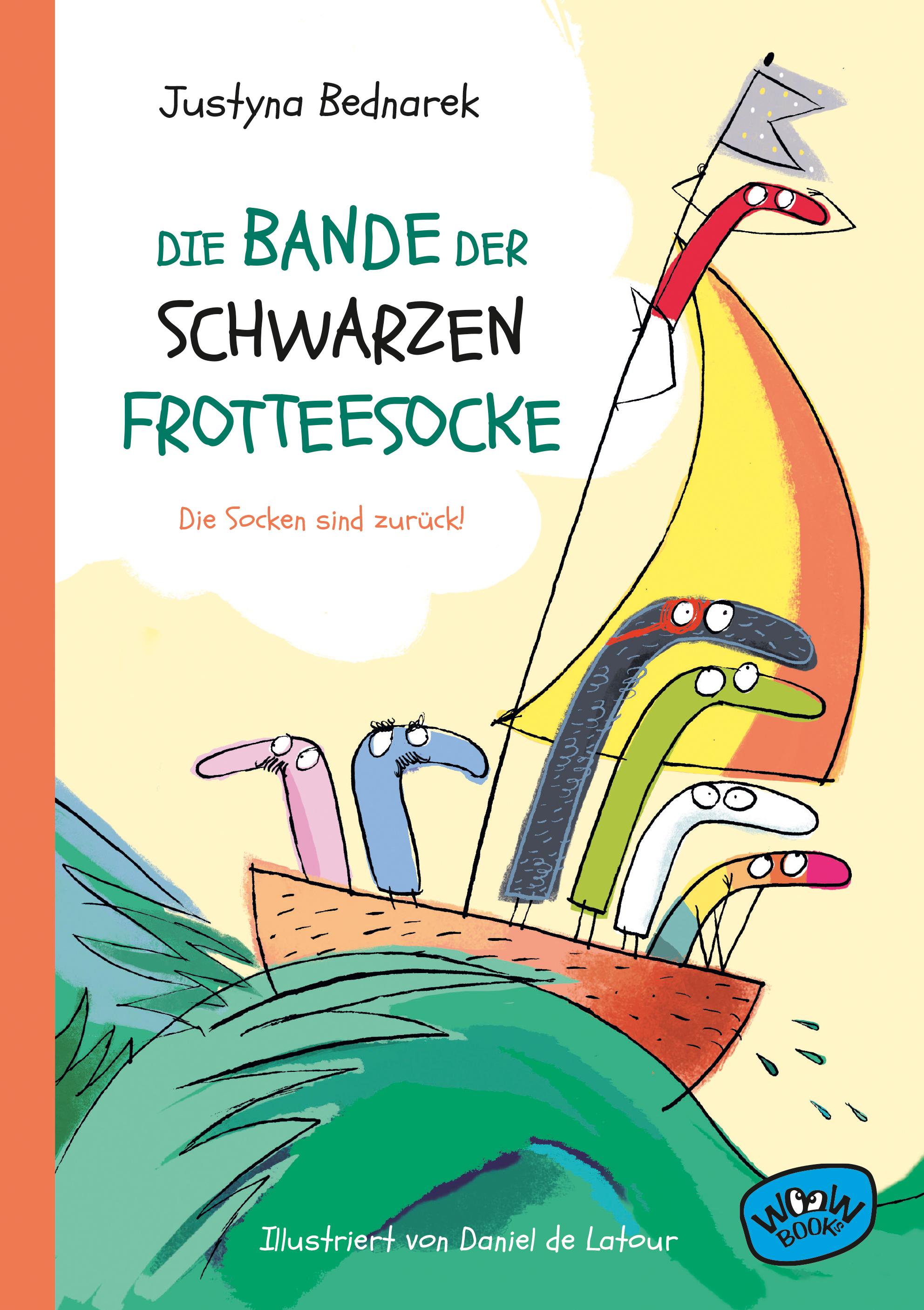 Vorderes Coverbild Die Bande der schwarzen Frotteesocke