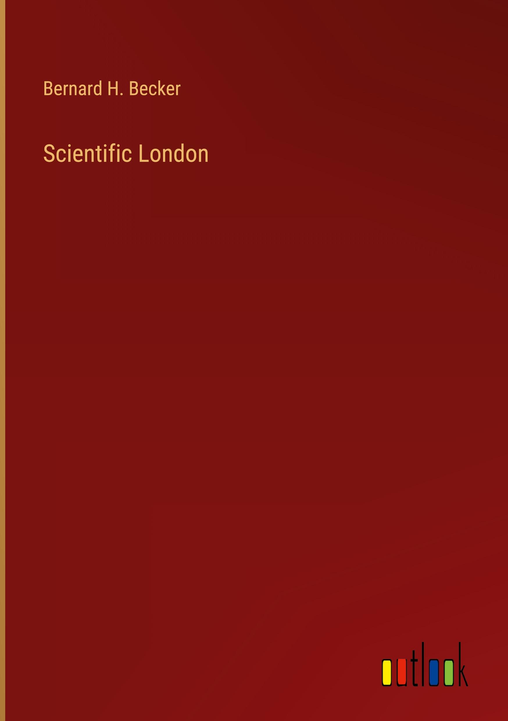 Vorderes Coverbild Scientific London