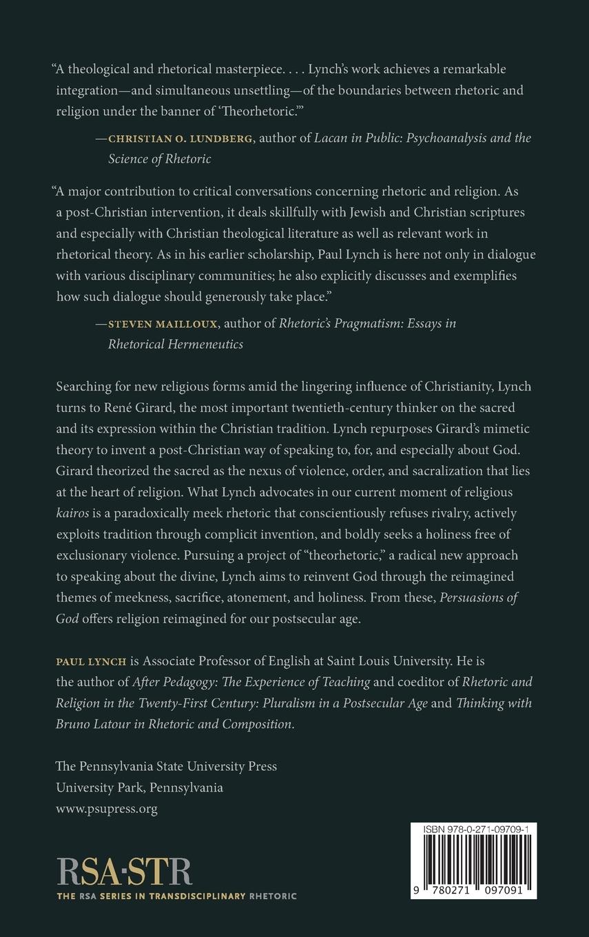 Rückseitencover Persuasions of God