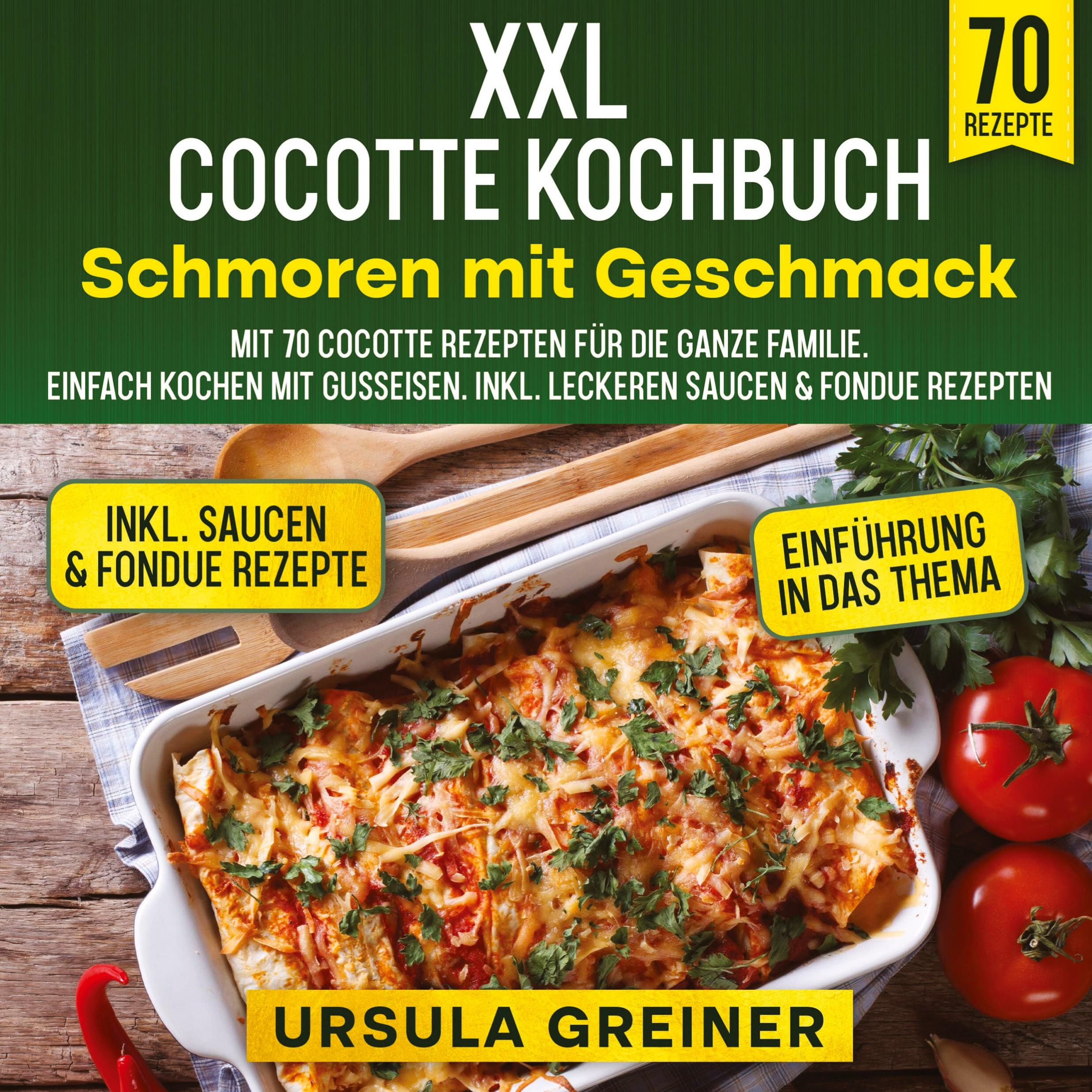 Vorderes Coverbild XXL Cocotte Kochbuch - Schmoren mit Geschmack