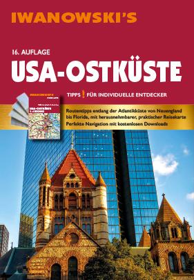 Vorderes Coverbild USA Ostküste - Reiseführer von Iwanowski