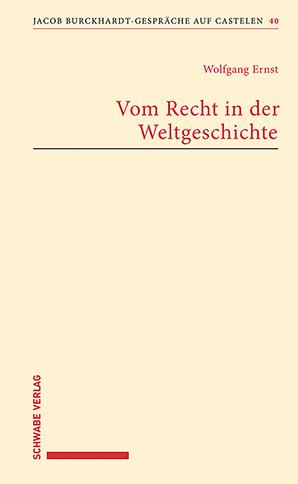 Vorderes Coverbild Vom Recht in der Weltgeschichte