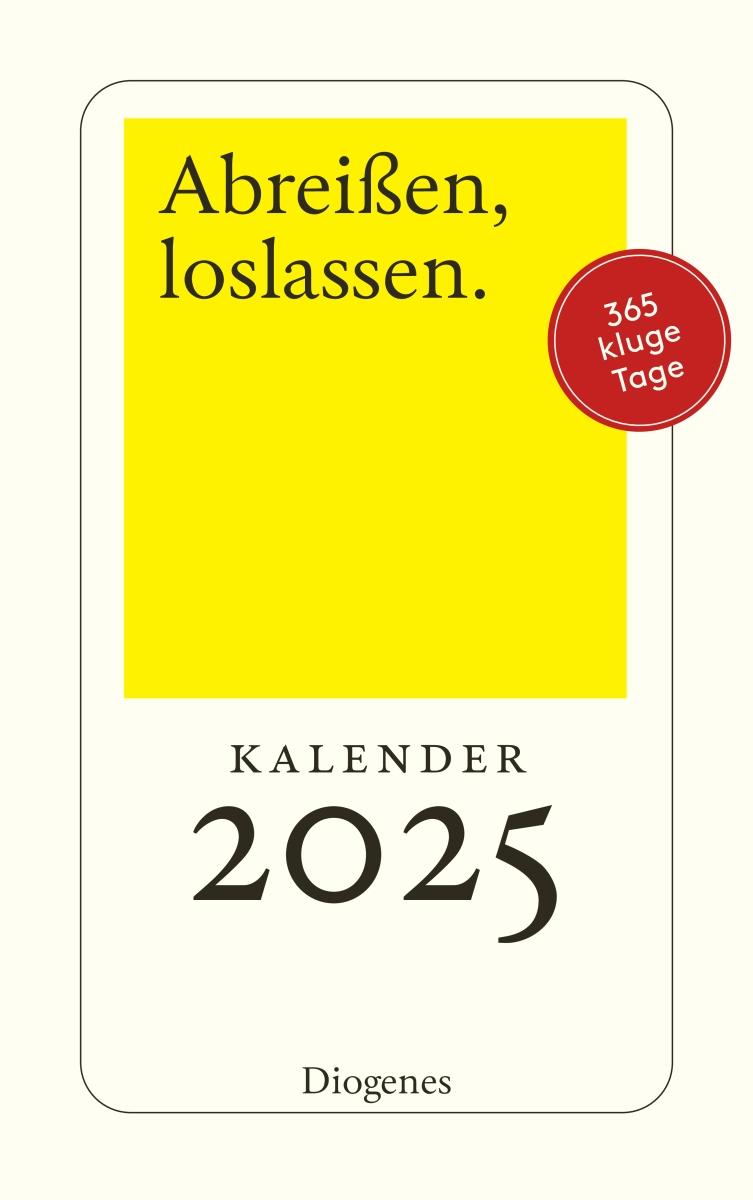 Vorderes Coverbild Abreißen, loslassen 2025