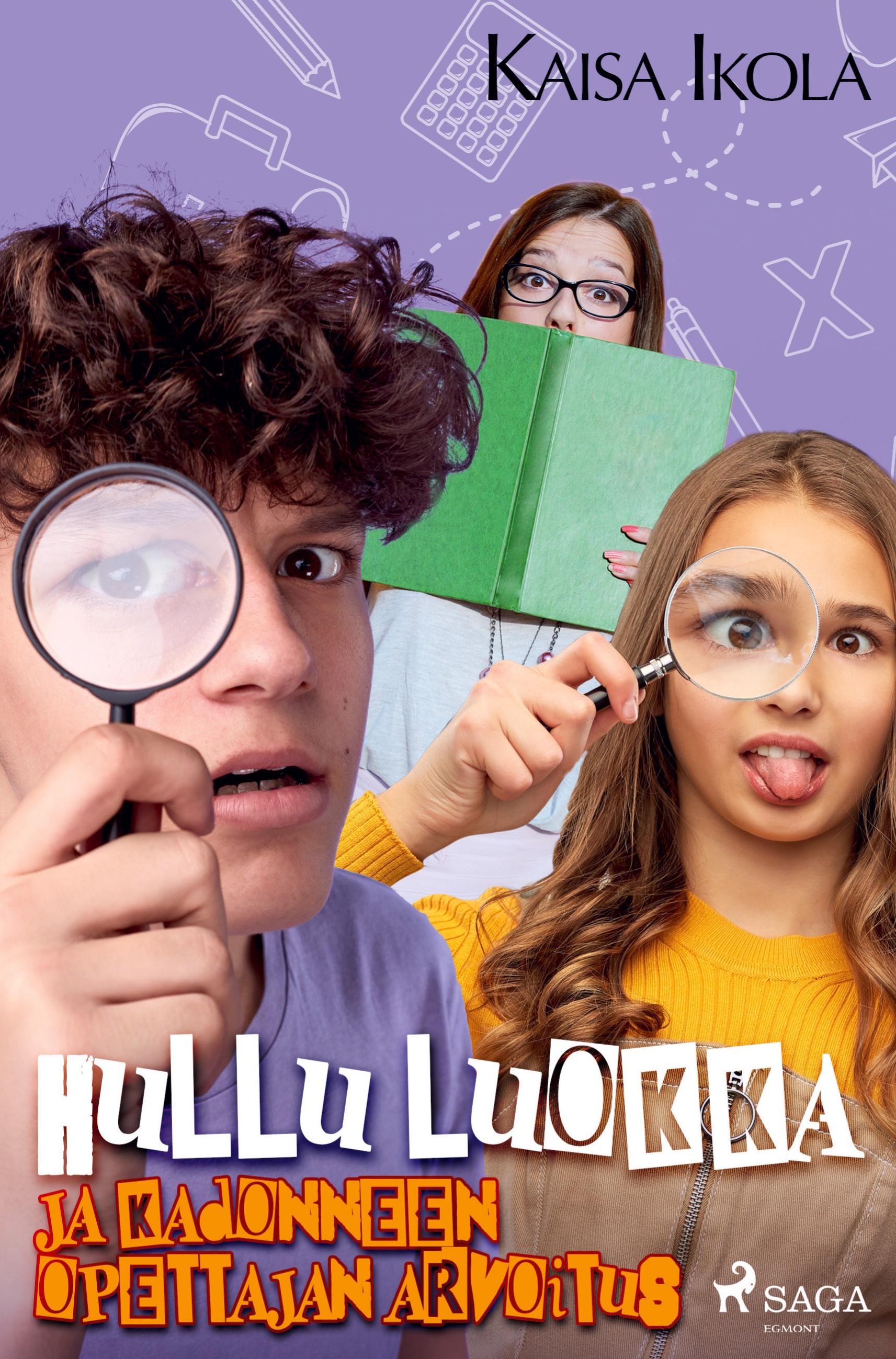 Vorderes Coverbild Hullu luokka ja kadonneen opettajan arvoitus