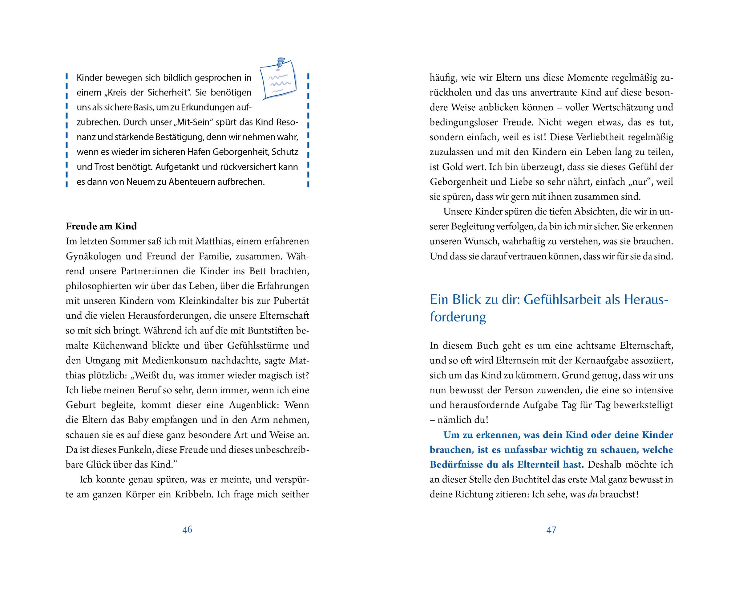 Beispielinhalt (Bild) Ich sehe, was du brauchst