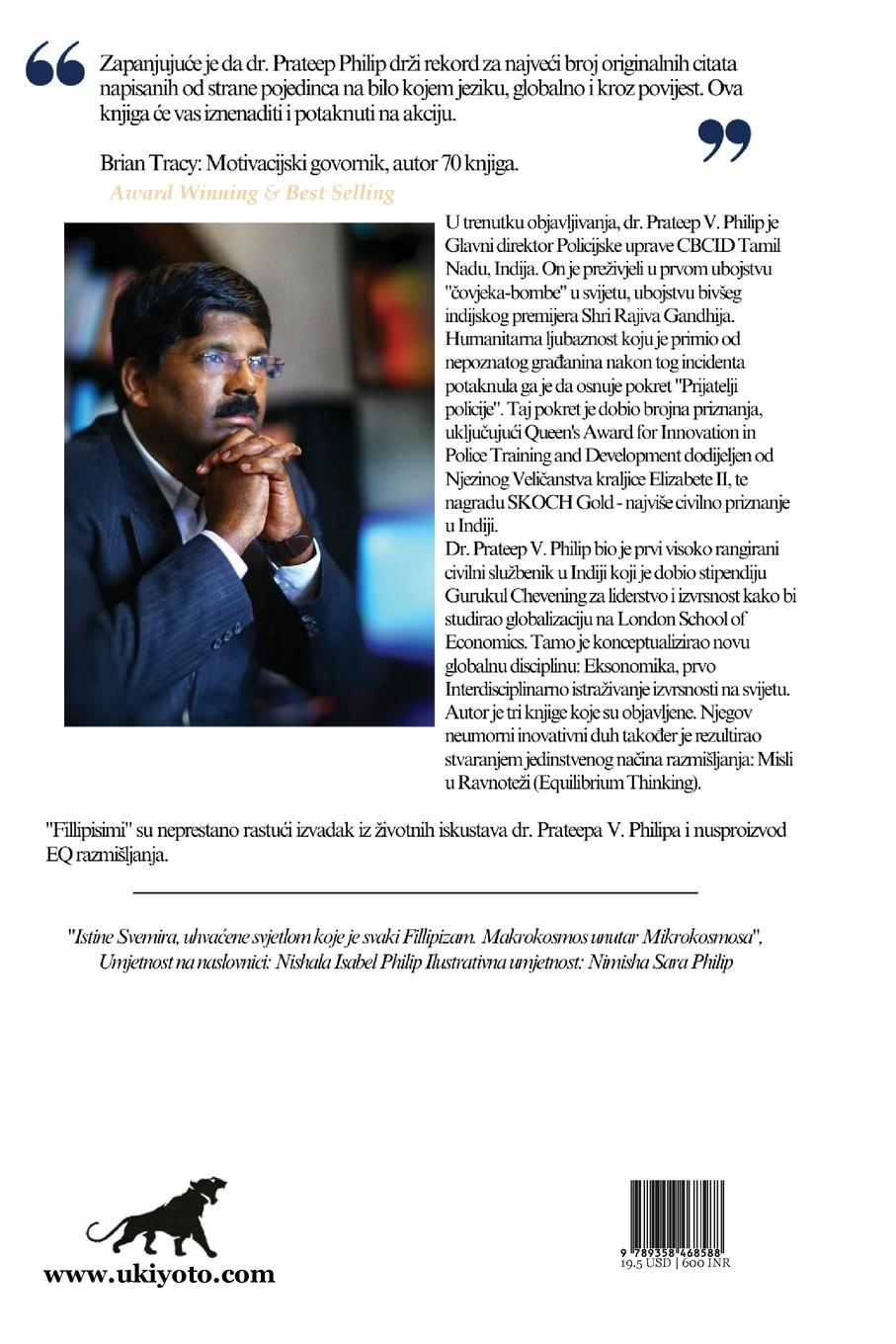 Rückseitencover FILIPIZMI 3333 NAJVI¿I KAKO BISTE MAKSIMIZIRALI SVOJ ¿IVOT