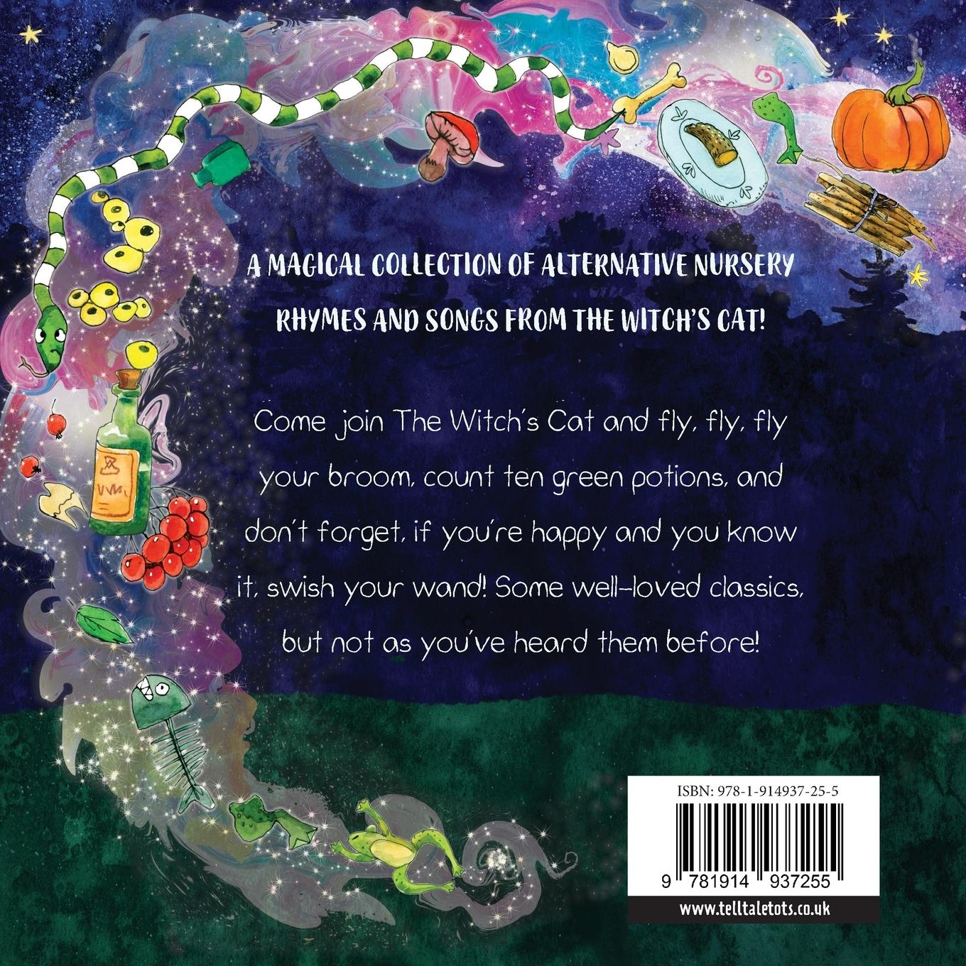 Rückseitencover The Witch's Cat's Nursery Rhymes