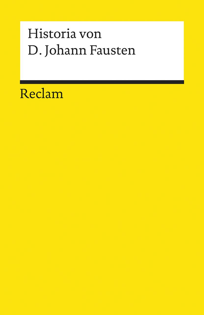 Vorderes Coverbild Historia von D. Johann Fausten