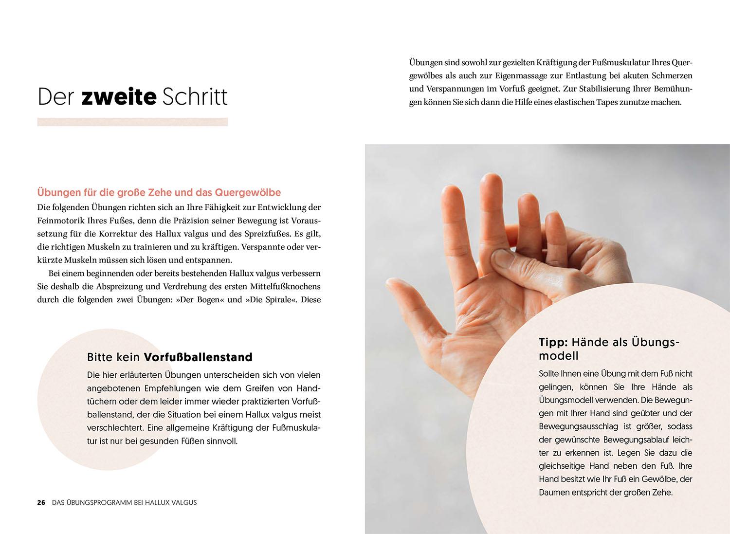 Beispielinhalt (Bild) Hallux Valgus - Nachhaltige Hilfe ohne OP