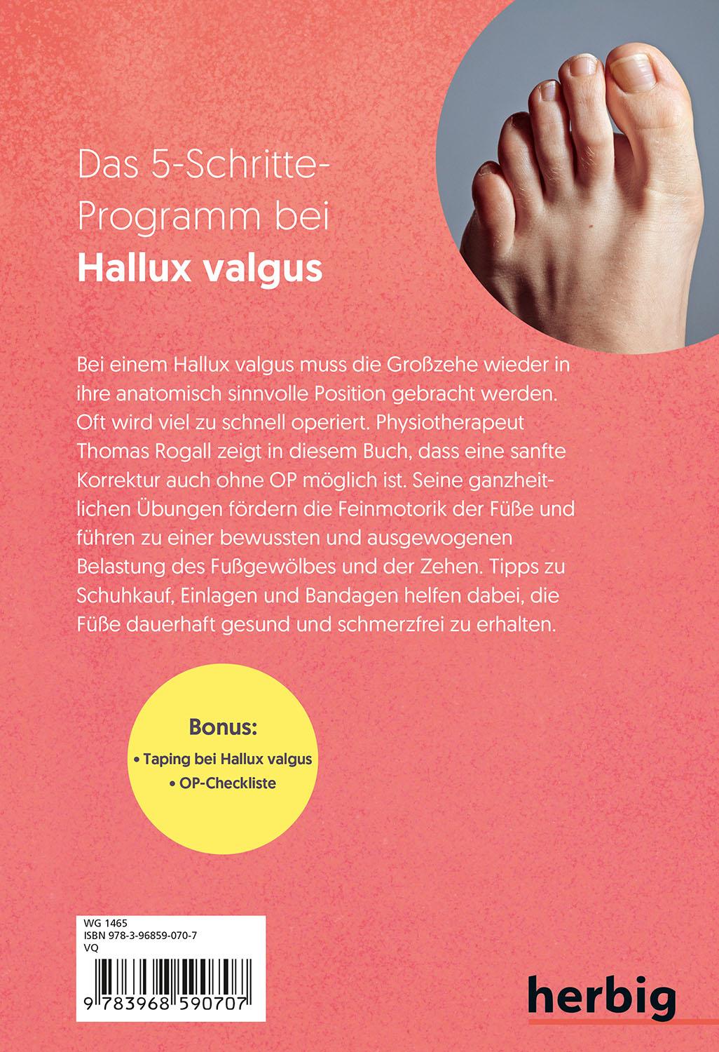 Rückseitencover Hallux Valgus - Nachhaltige Hilfe ohne OP