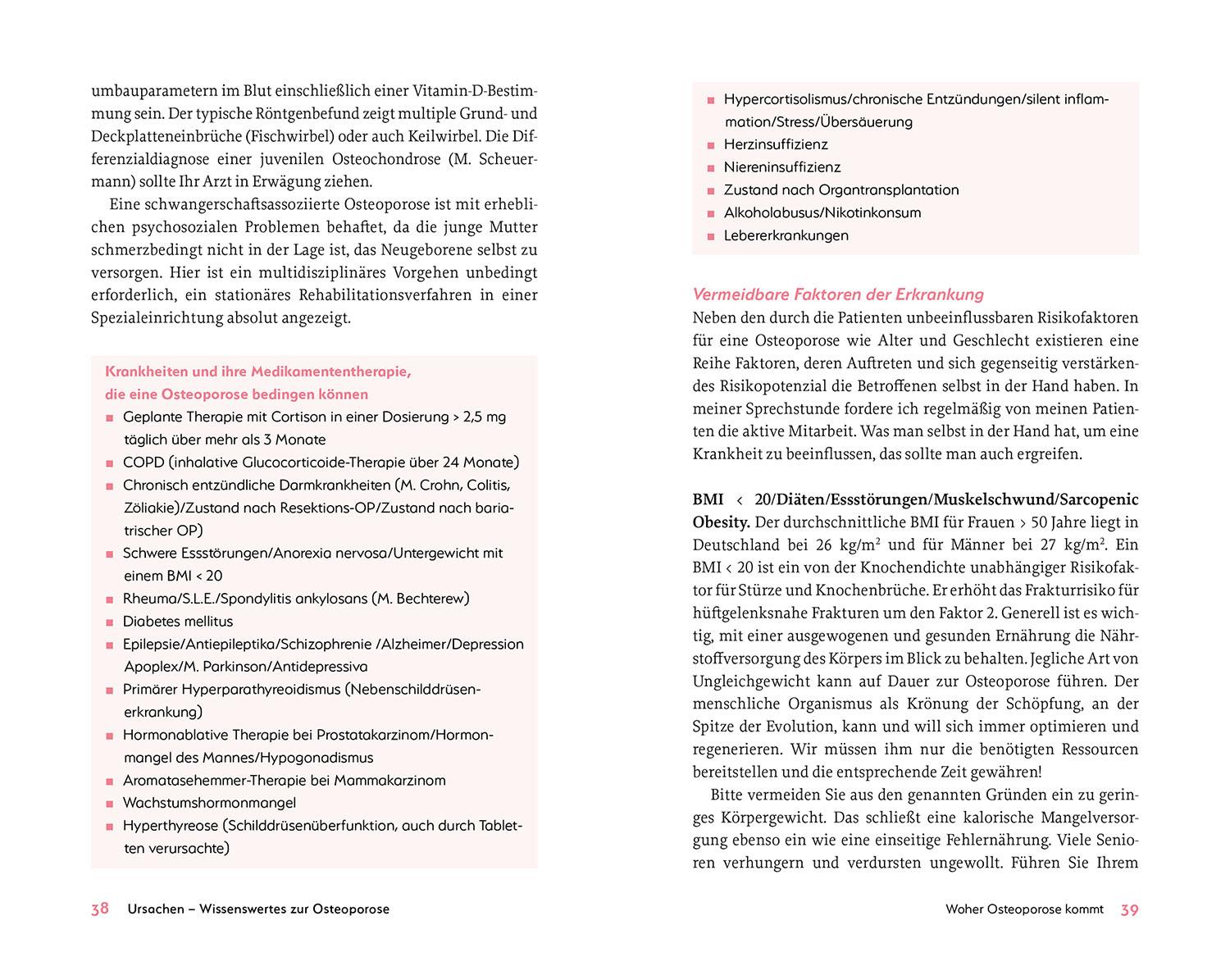 Beispielinhalt (Bild) Das hilft bei Osteoporose - Alles zu Ursachen, Diagnostik und ganzheitlicher Behandlung