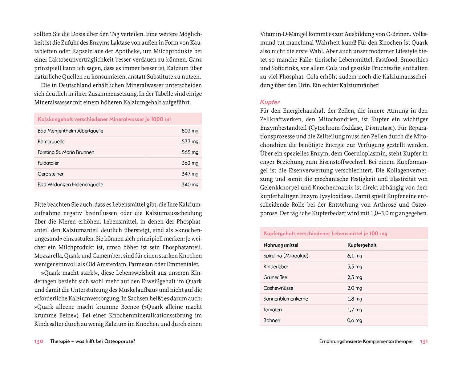 Beispielinhalt (Bild) Das hilft bei Osteoporose - Alles zu Ursachen, Diagnostik und ganzheitlicher Behandlung