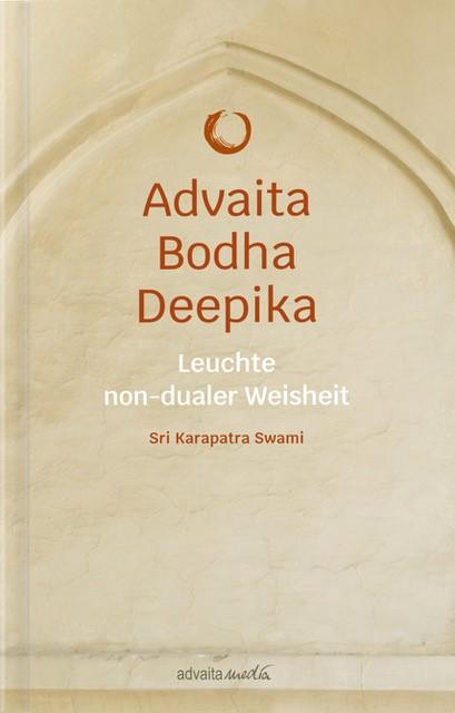 Vorderes Coverbild Advaita Bodha Deepika