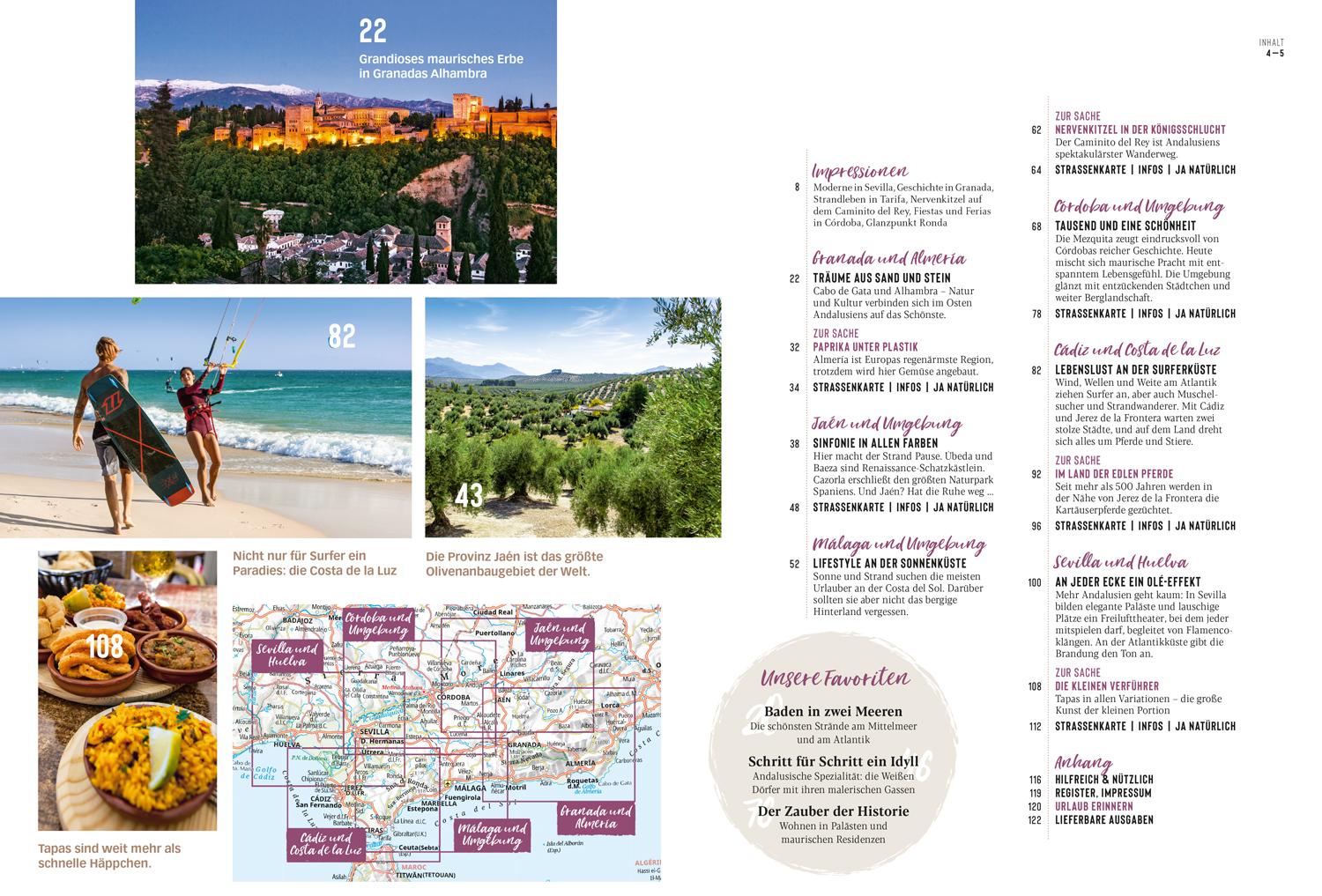 Beispielinhalt (Bild) DUMONT Bildatlas Andalusien