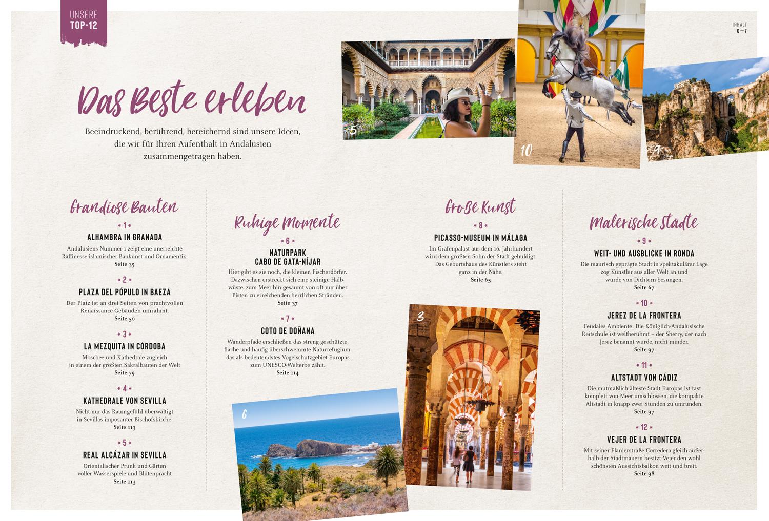 Beispielinhalt (Bild) DUMONT Bildatlas Andalusien