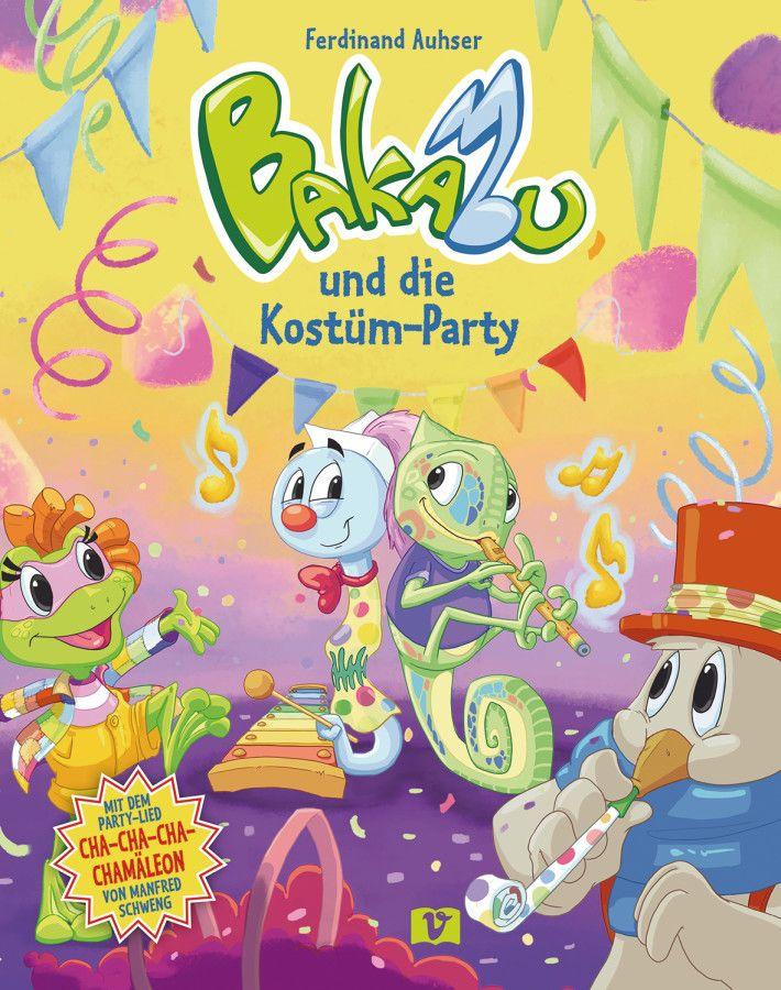 Vorderes Coverbild Bakabu und die Kostüm-Party