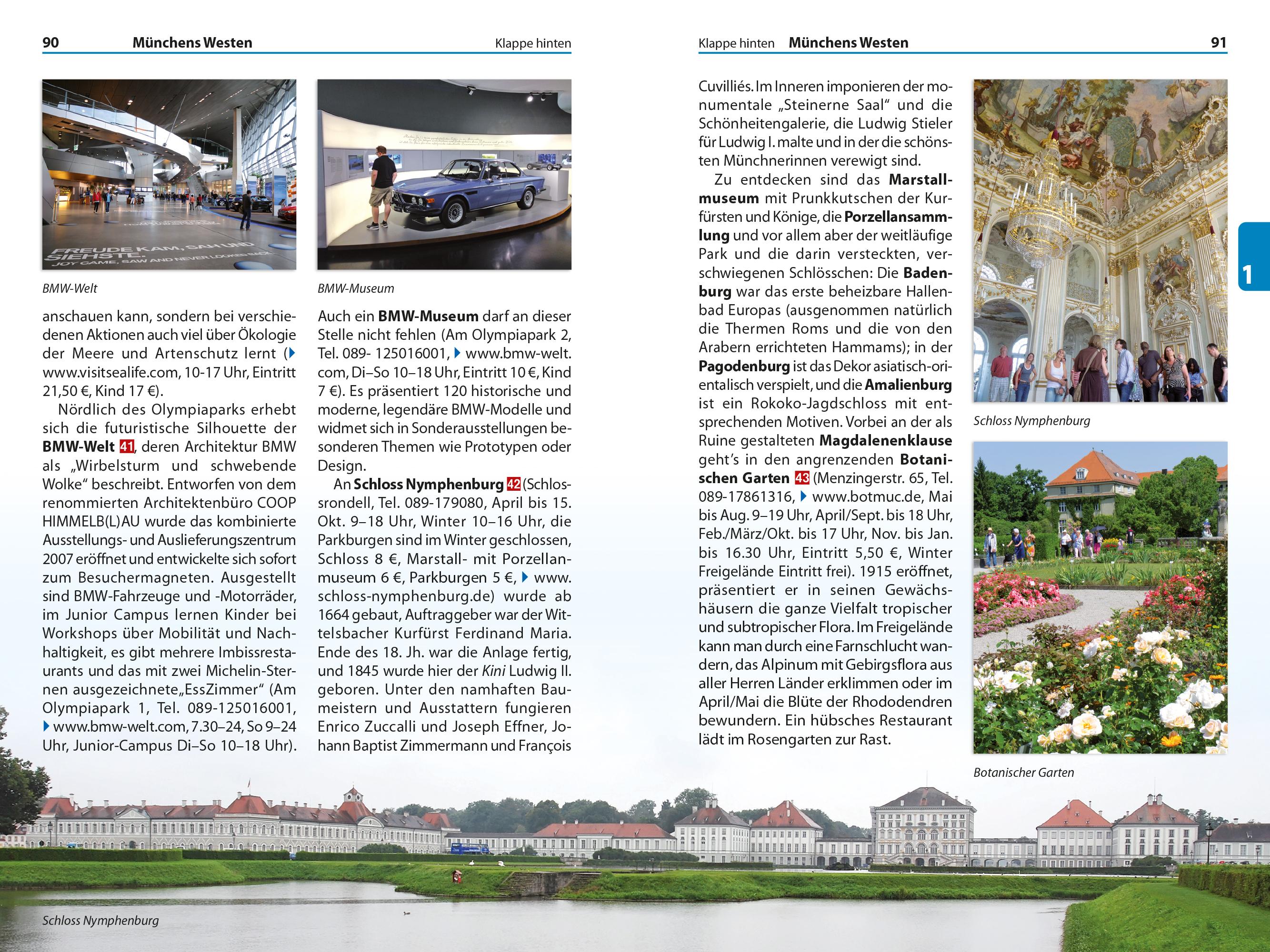 Beispielinhalt (Bild) Reise Know-How Reiseführer Oberbayern