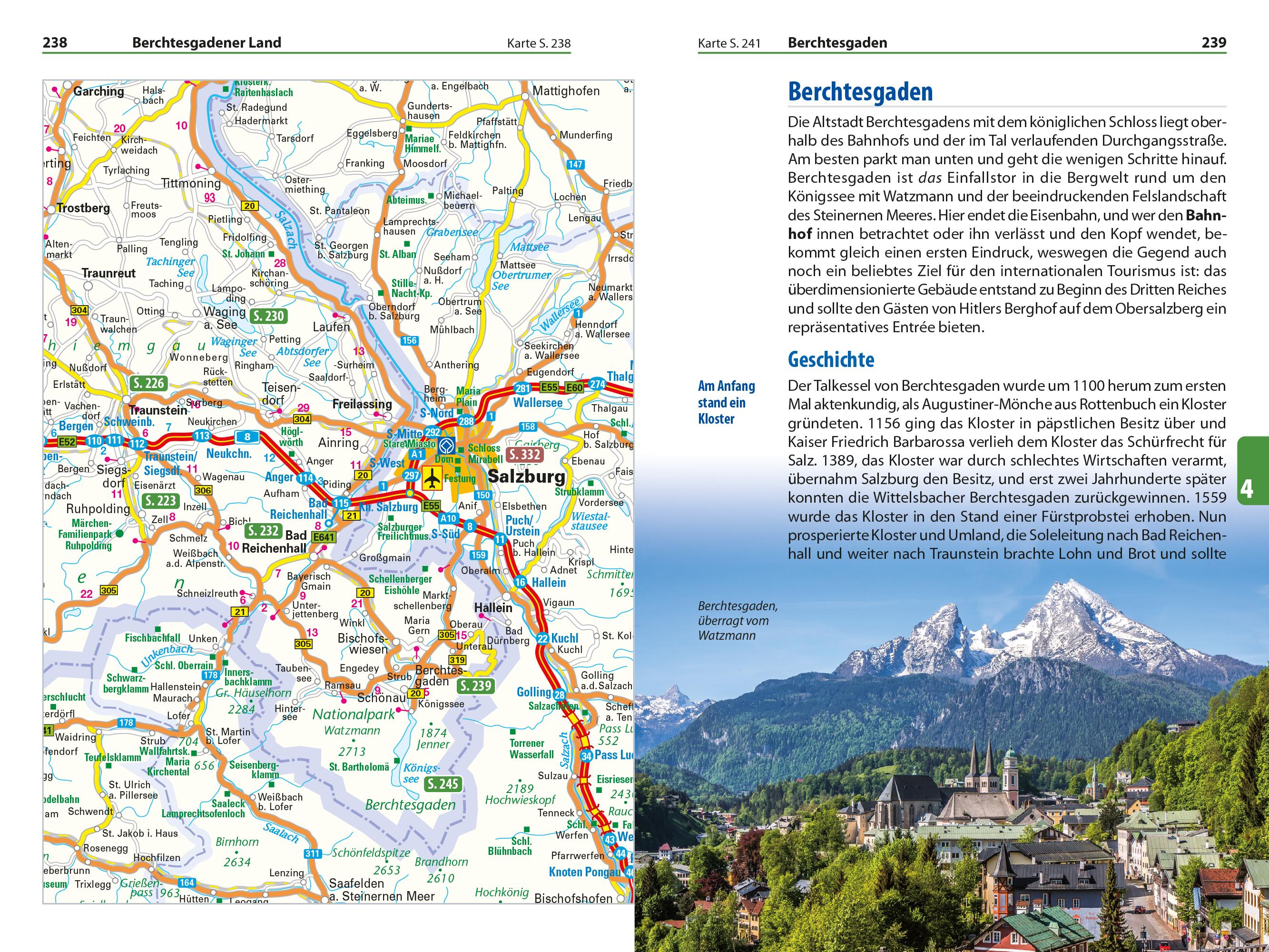 Beispielinhalt (Bild) Reise Know-How Reiseführer Oberbayern