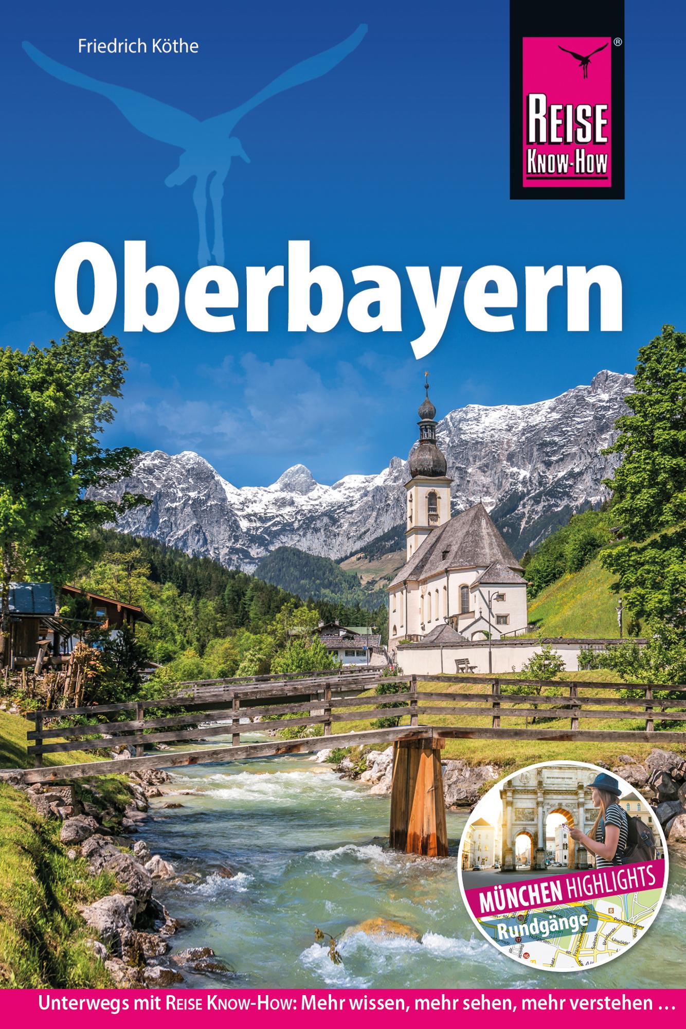 Vorderes Coverbild Reise Know-How Reiseführer Oberbayern