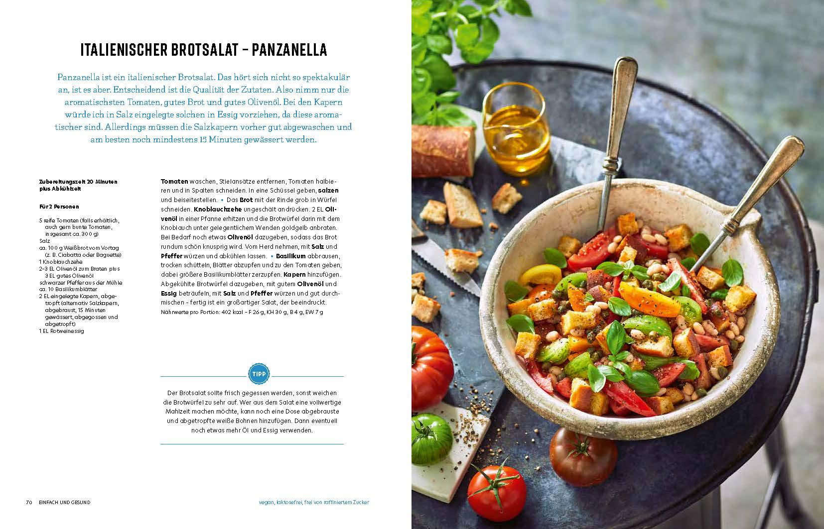 Beispielinhalt (Bild) Thomas kocht: einfach vegetarisch