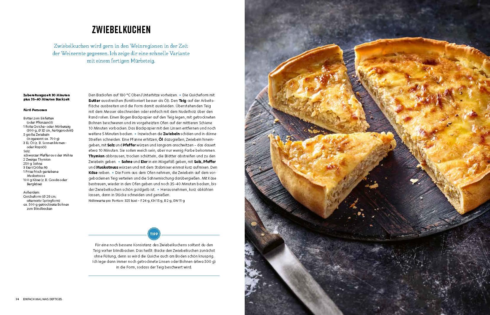Beispielinhalt (Bild) Thomas kocht: einfach vegetarisch