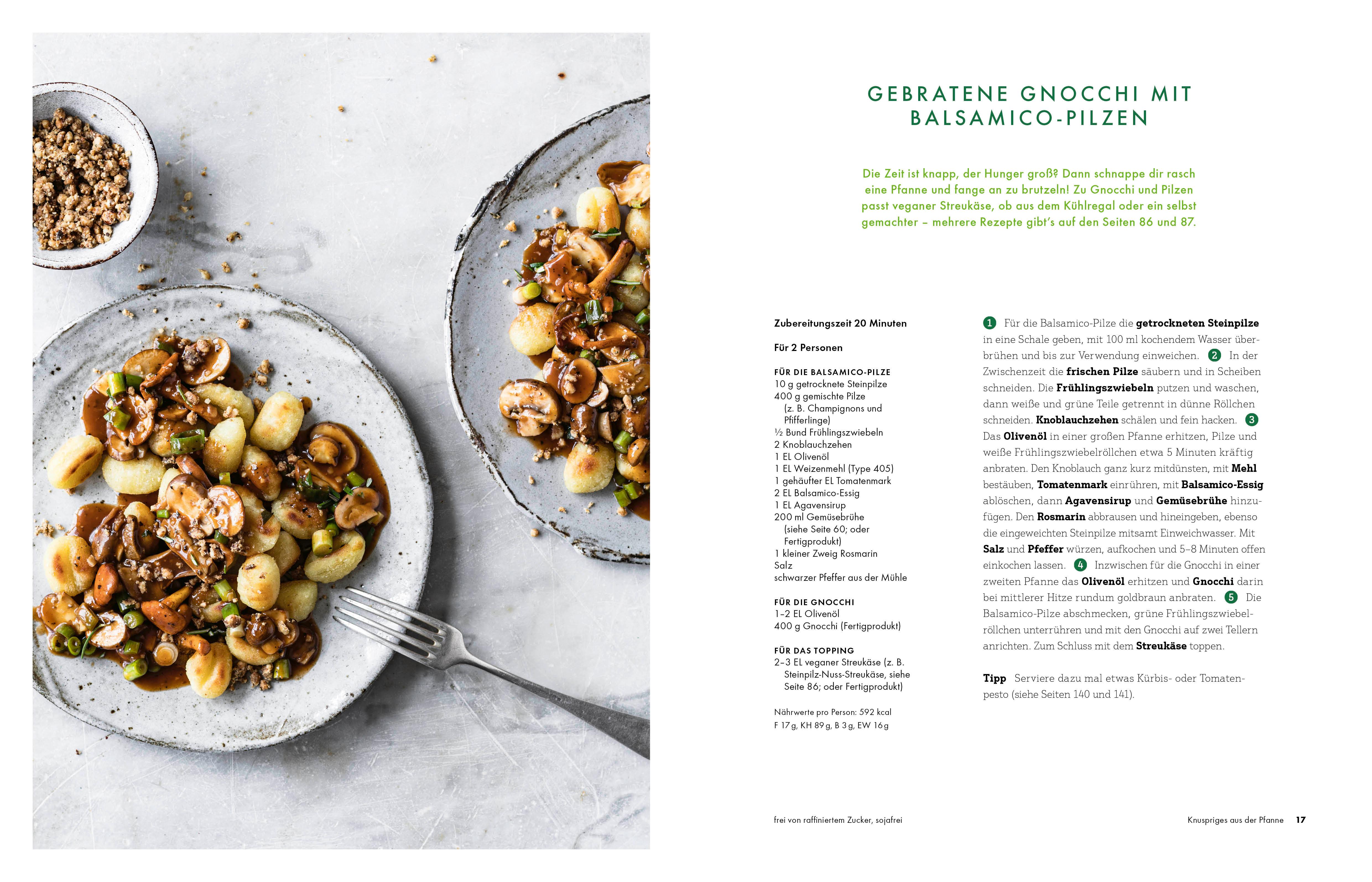 Beispielinhalt (Bild) Deftig vegan für jeden Tag