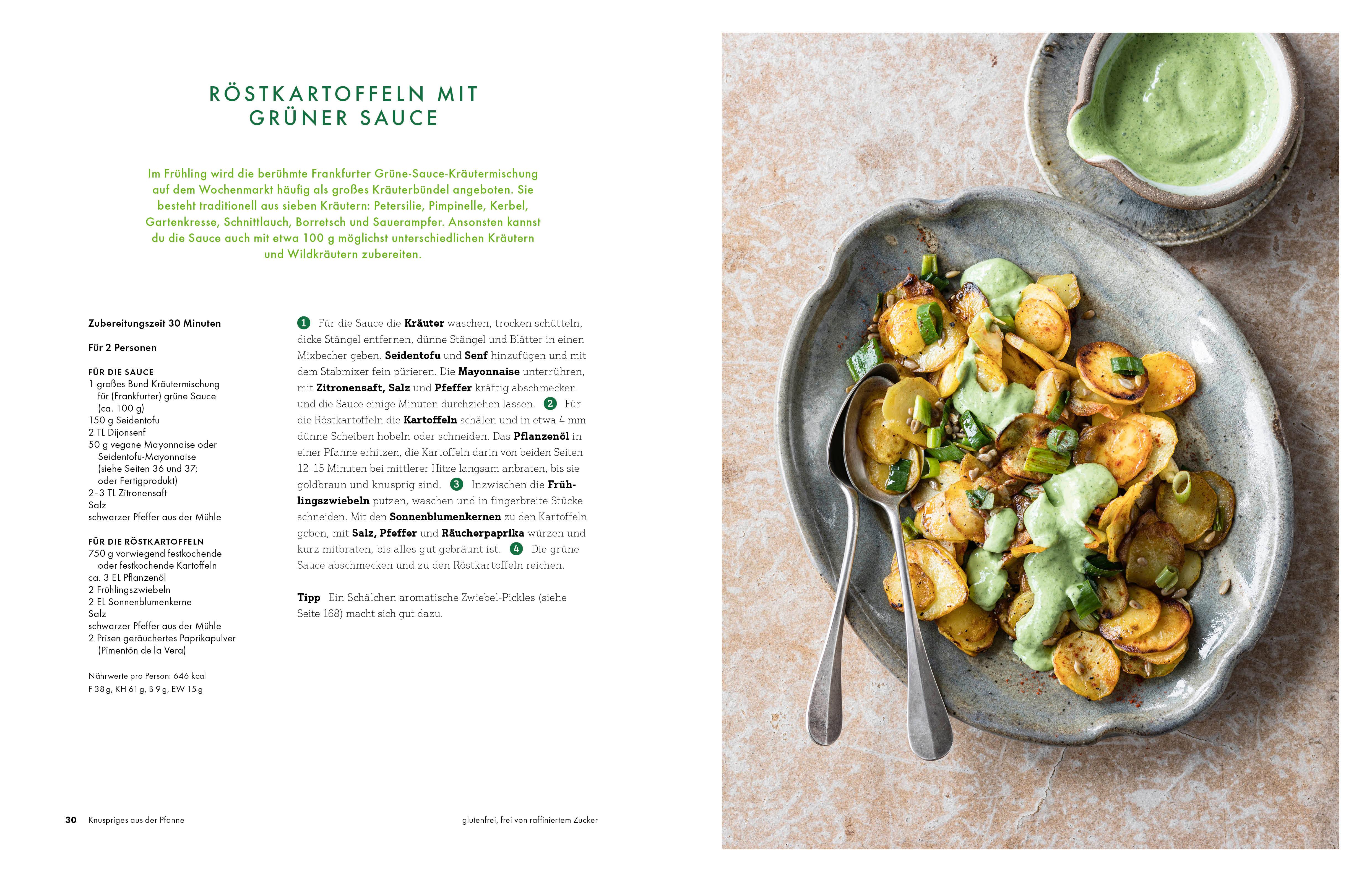 Beispielinhalt (Bild) Deftig vegan für jeden Tag