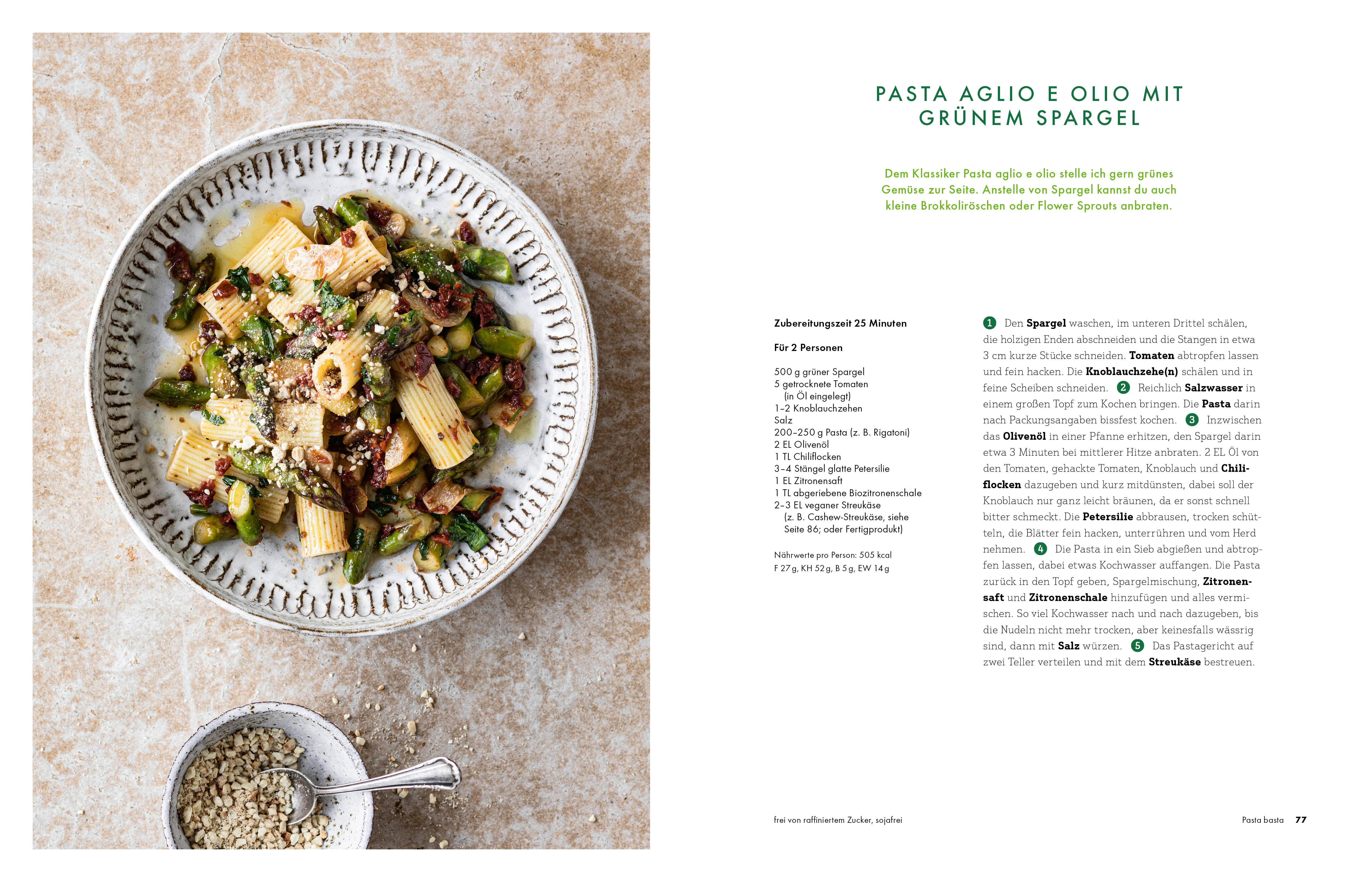 Beispielinhalt (Bild) Deftig vegan für jeden Tag