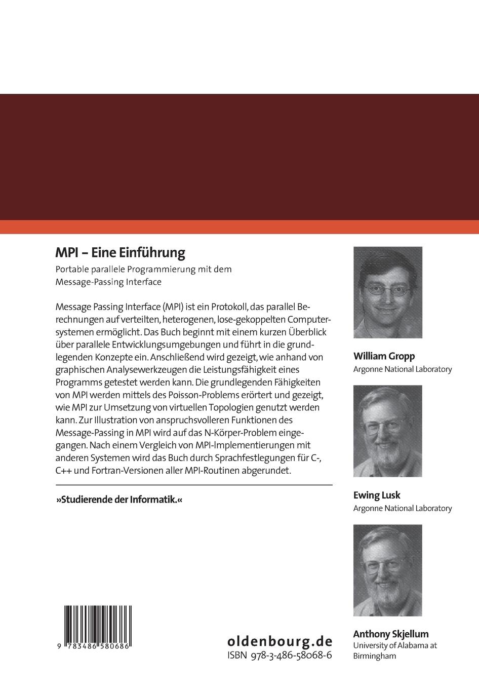 Rückseitencover MPI - Eine Einführung