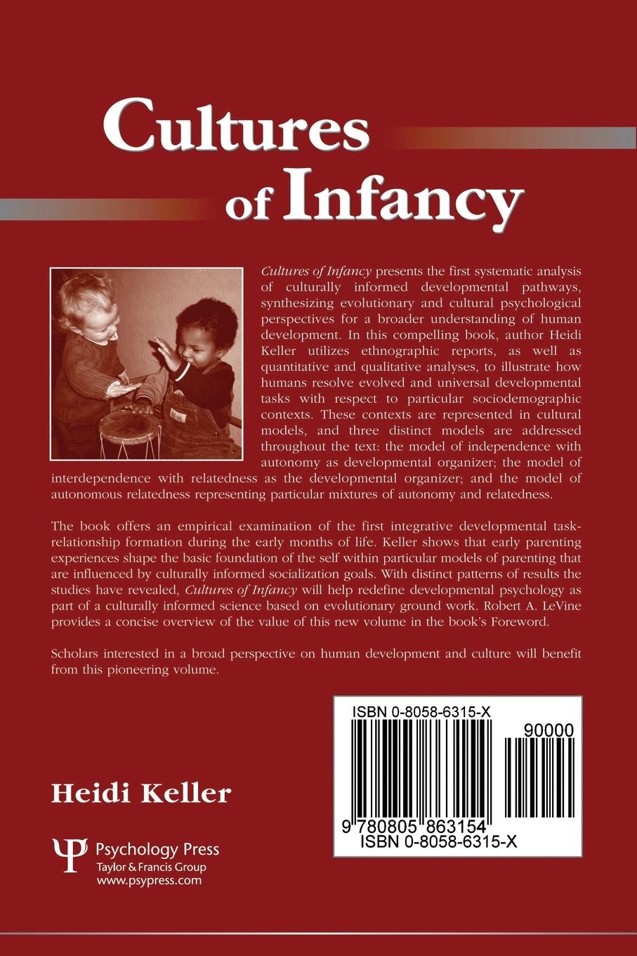 Rückseitencover Cultures of Infancy