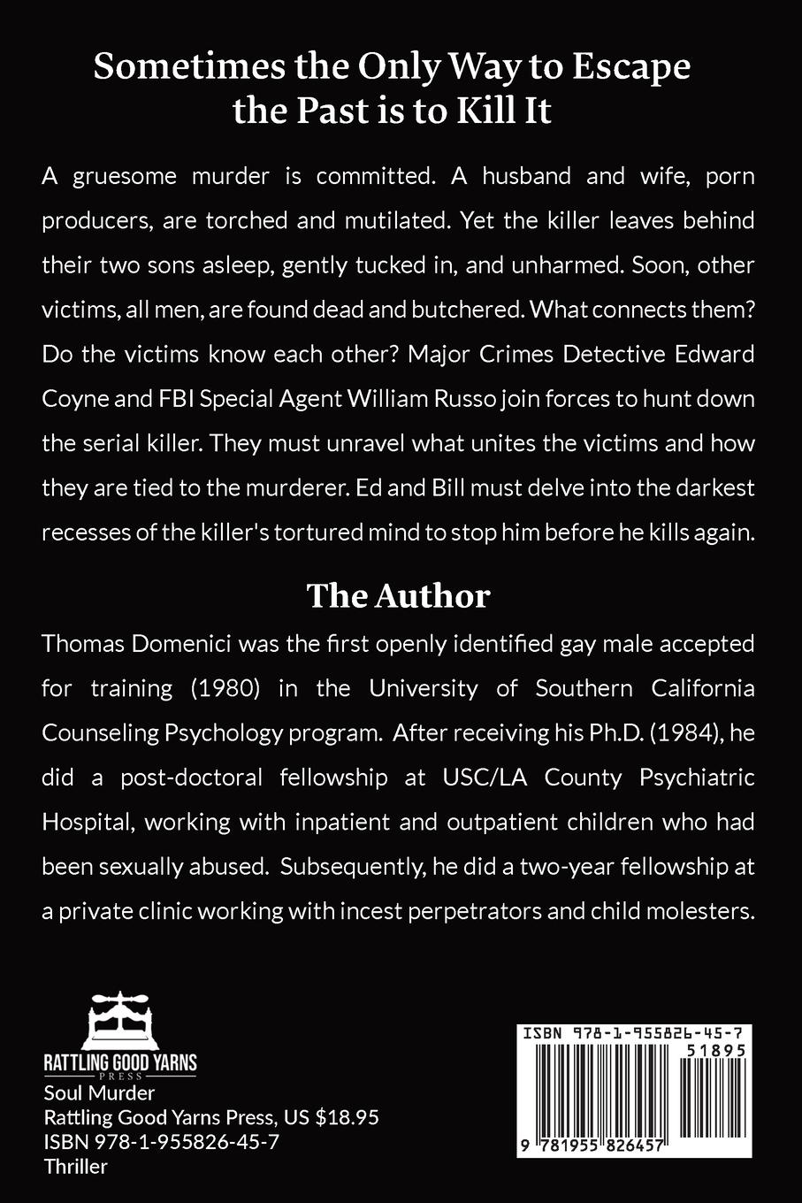 Rückseitencover Soul Murder