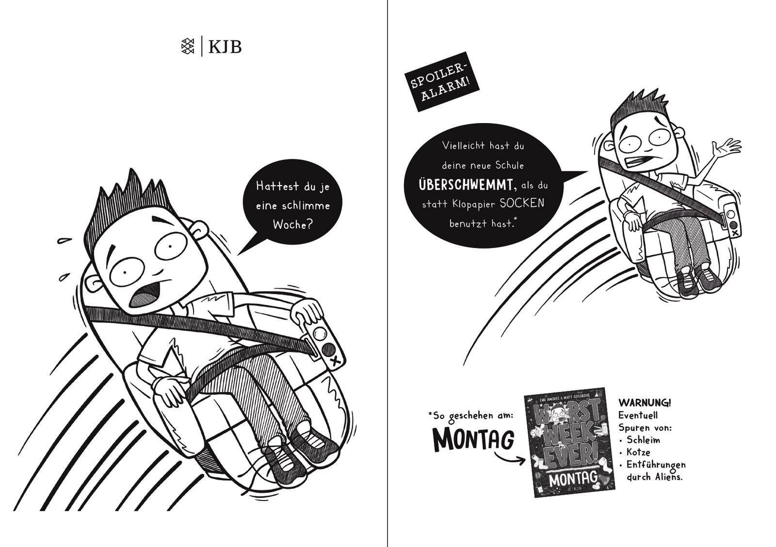 Beispielinhalt (Bild) Worst Week Ever -  Mittwoch