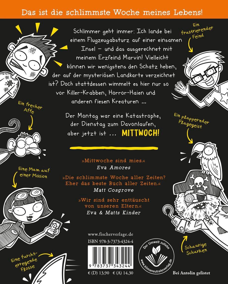 Rückseitencover Worst Week Ever -  Mittwoch