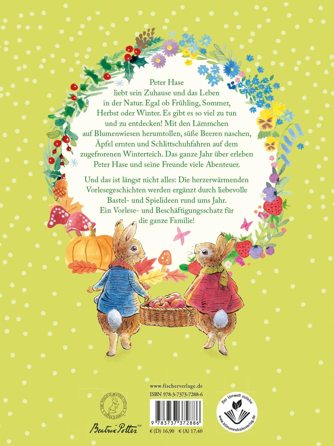 Rückseitencover Die Welt von Peter Hase Auf Entdeckungsreise durch die Natur